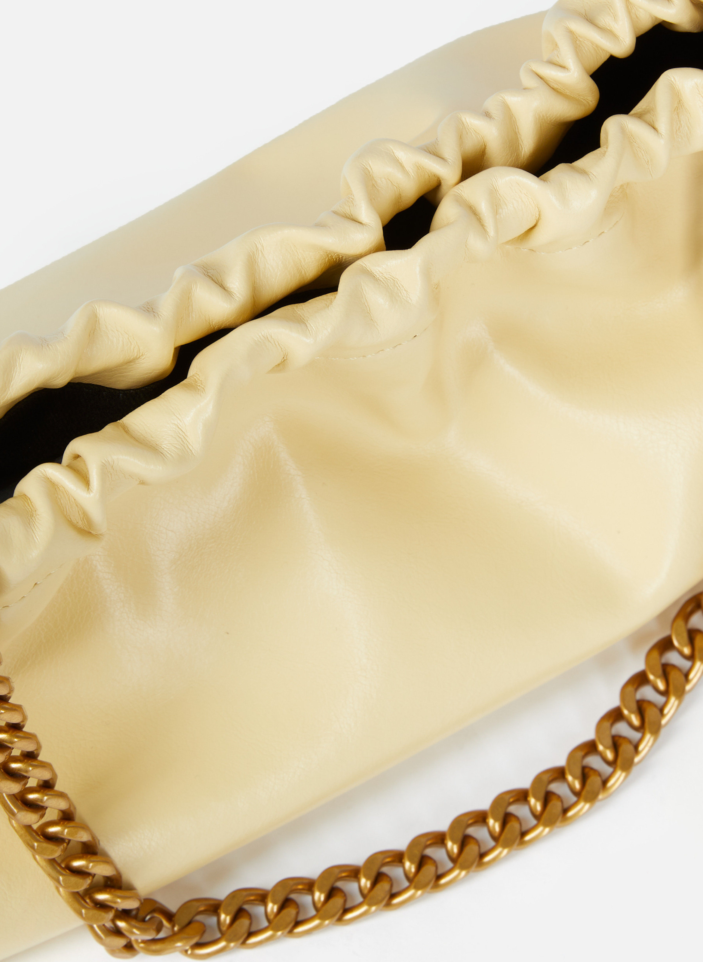 Taylor recycled leather bag Yellow