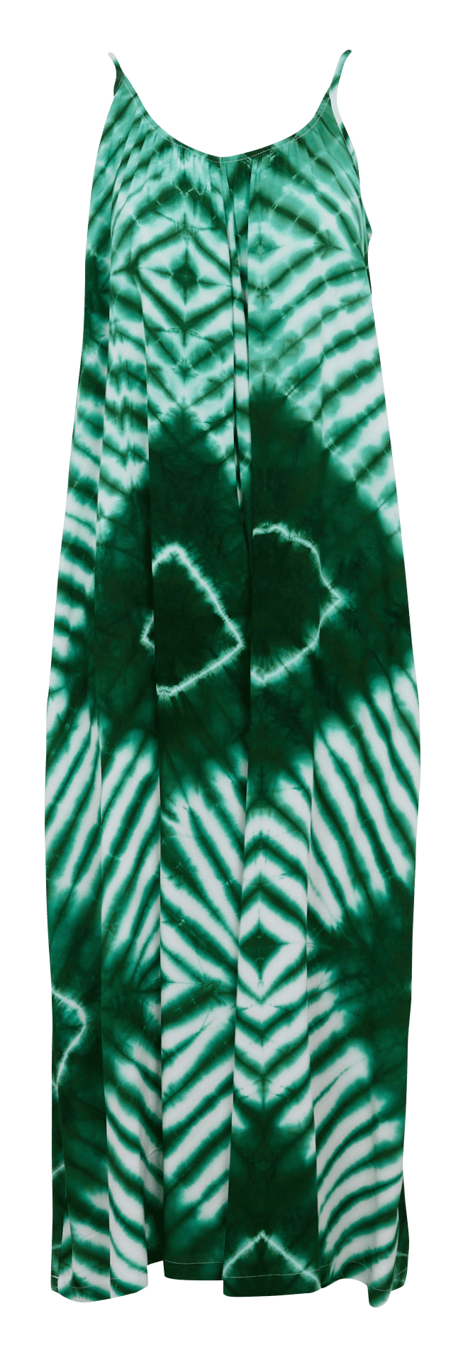 Long printed dress LA FEE MARABOUTEE Green