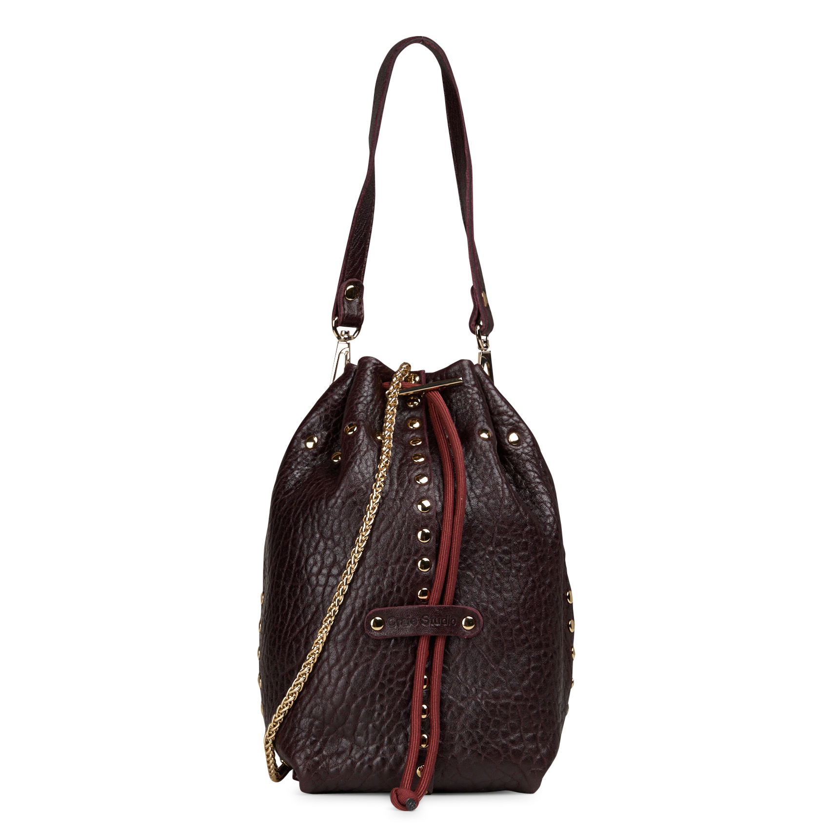 Leather shoulder bag CRAIE STUDIO