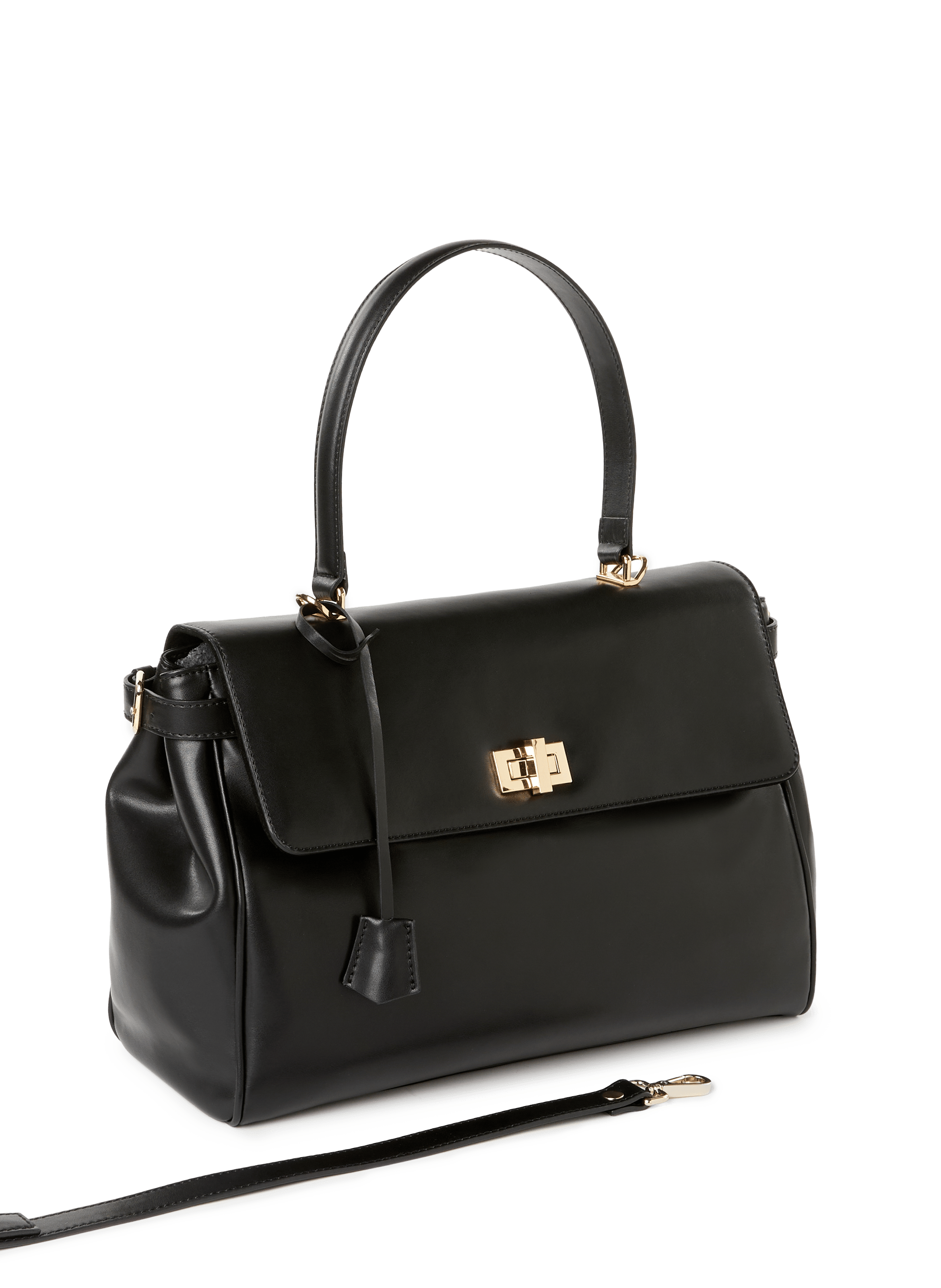 Felly leather handbag SAISON 1865 Black