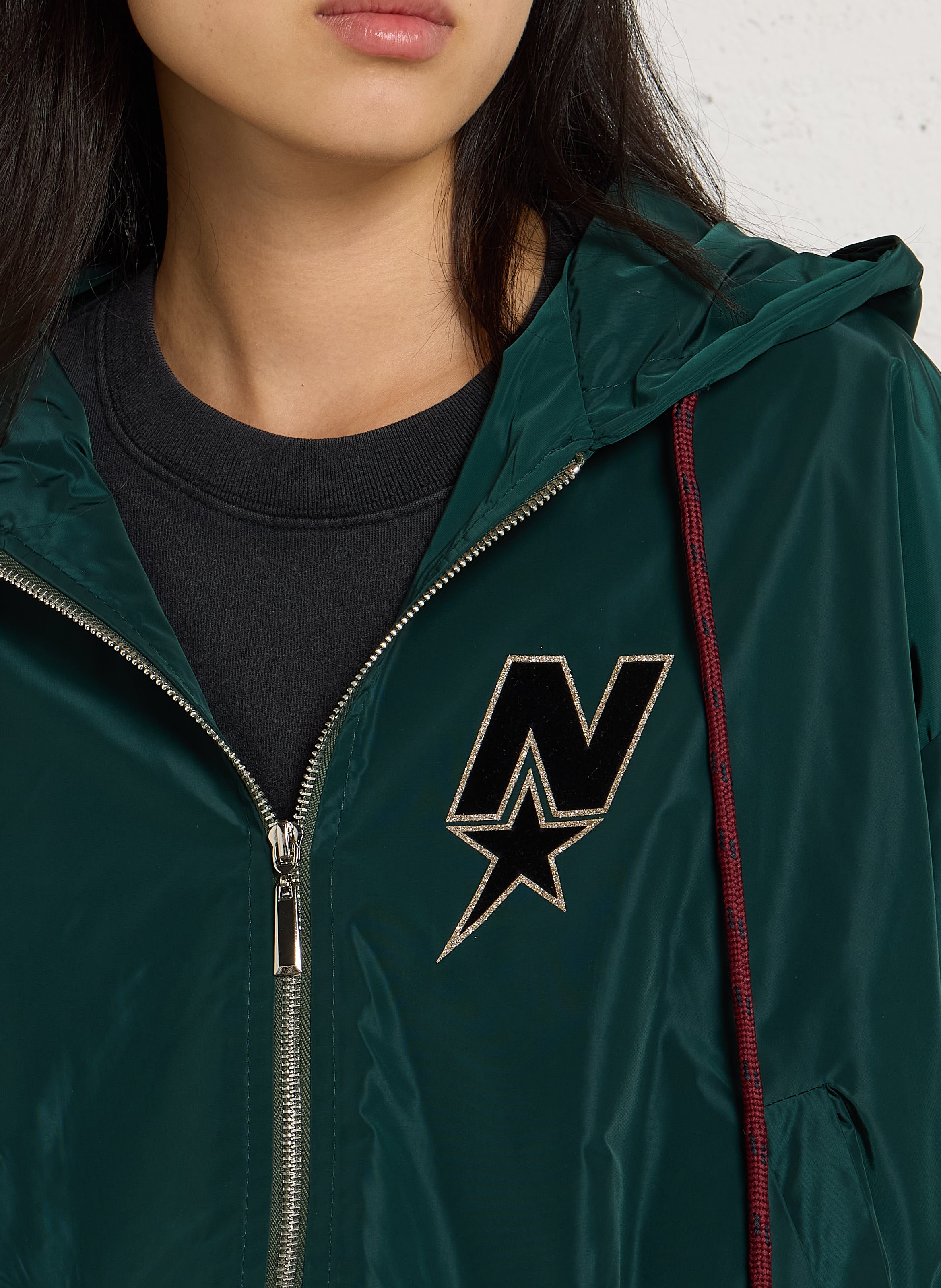 Veste droite à capuche NEWTONE Vert