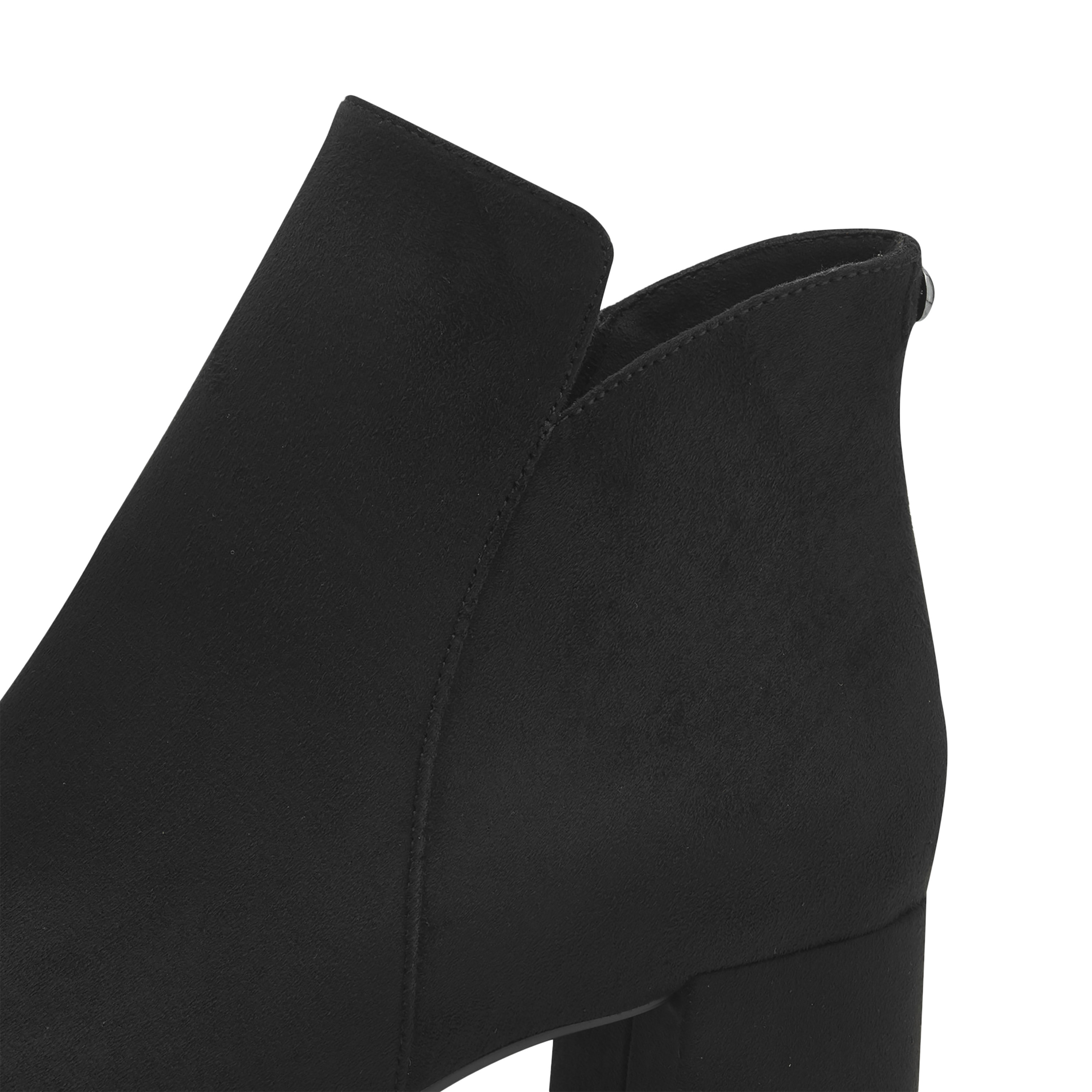 Heeled ankle boots with zipper TAMARIS Black