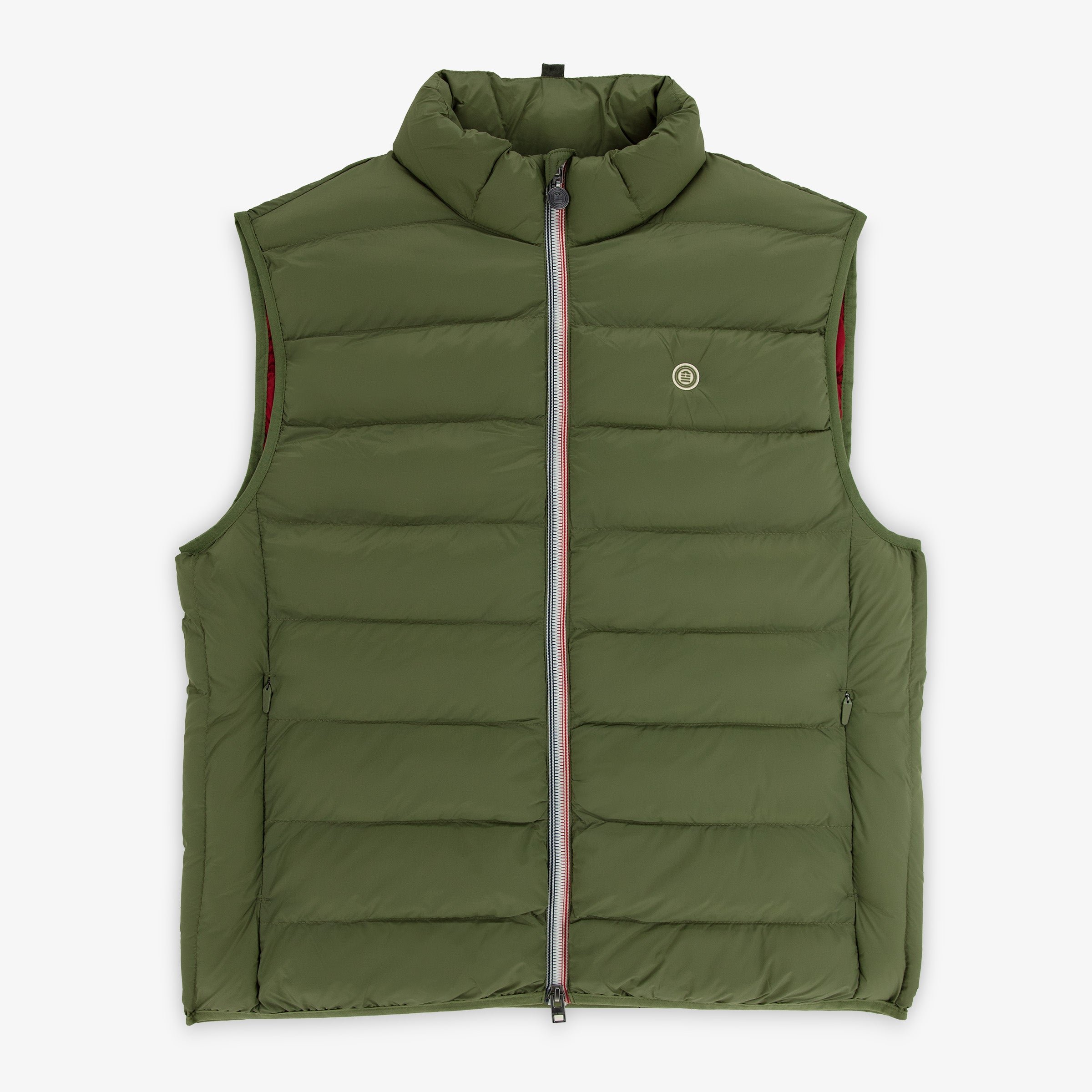 Padded gilet SERGE BLANCO Khaki