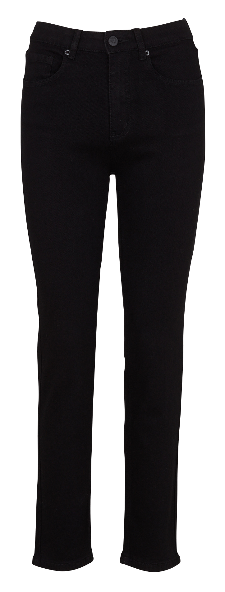 Slimfit-Jeans aus Baumwoll-Mix BROWNIE Noir
