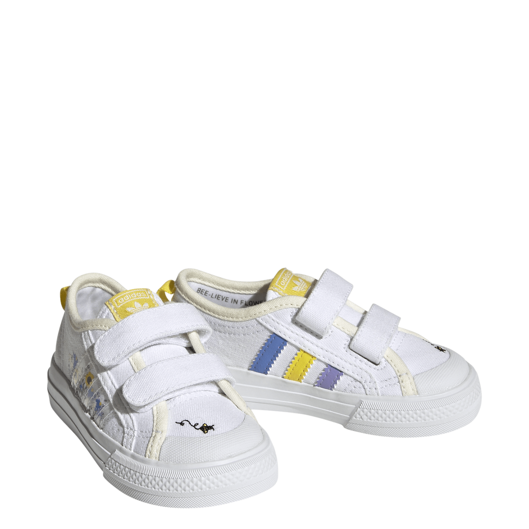 Low-top cotton sneakers ADIDAS White