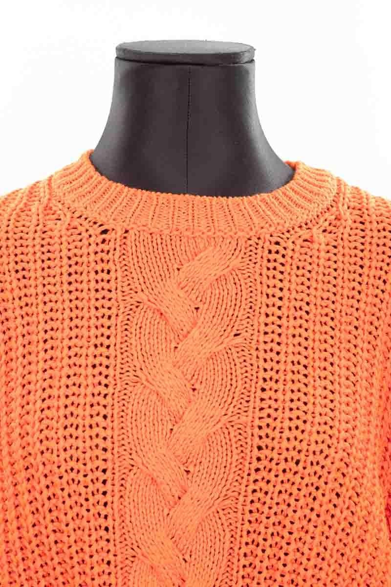 Cotton pullover SEZANE - Seconde main Orange