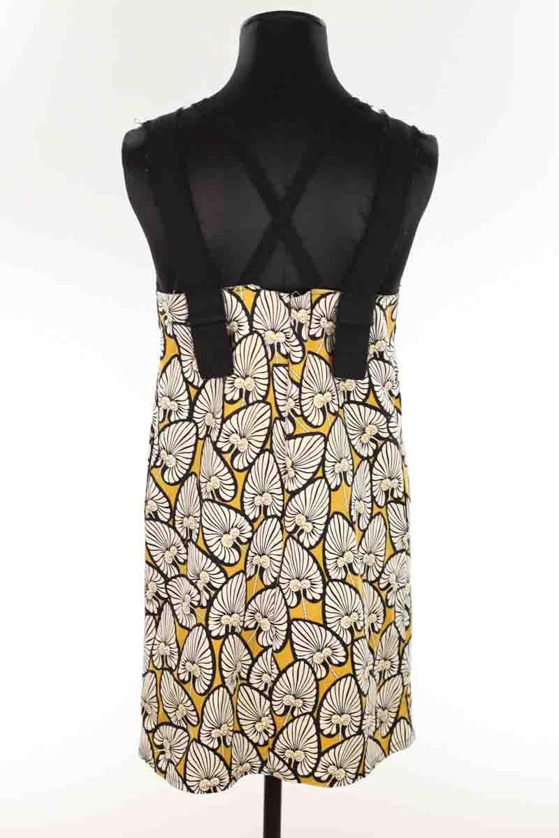 Cotton dress BIMBA Y LOLA - Seconde main Yellow