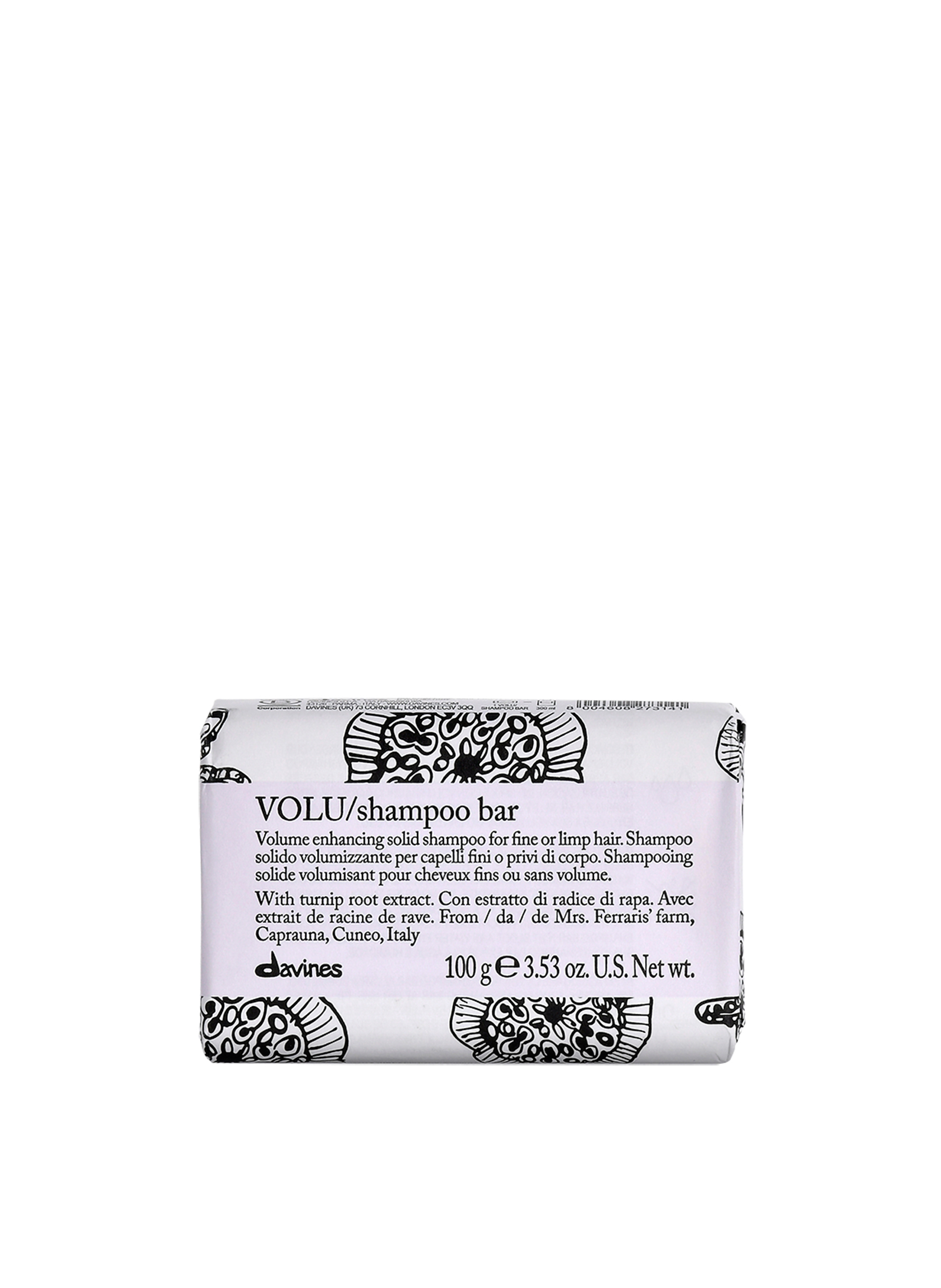 LOVE/ SHAMPOO BAR DAVINES No color