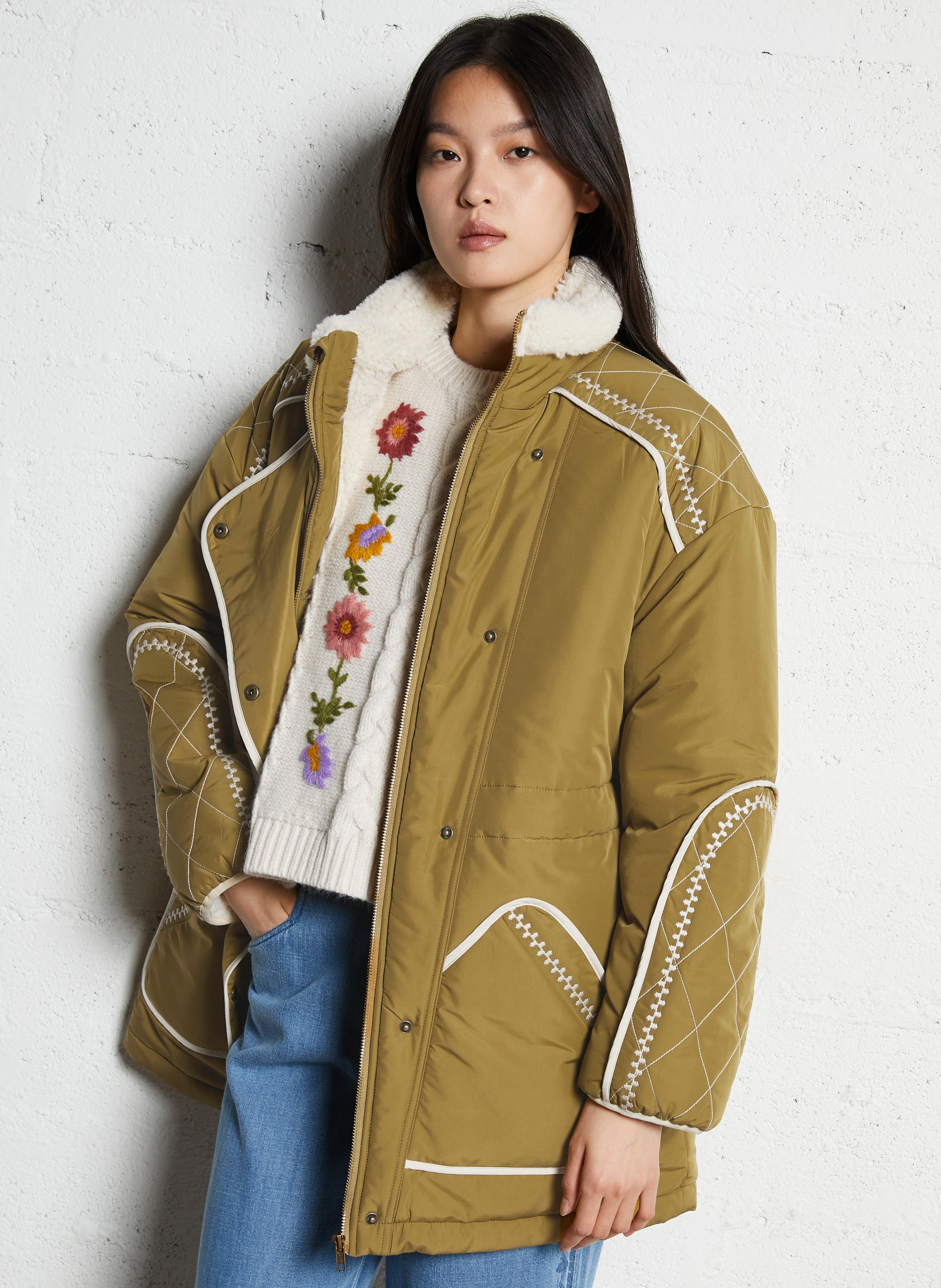 Manteau  LOUISE MISHA Vert