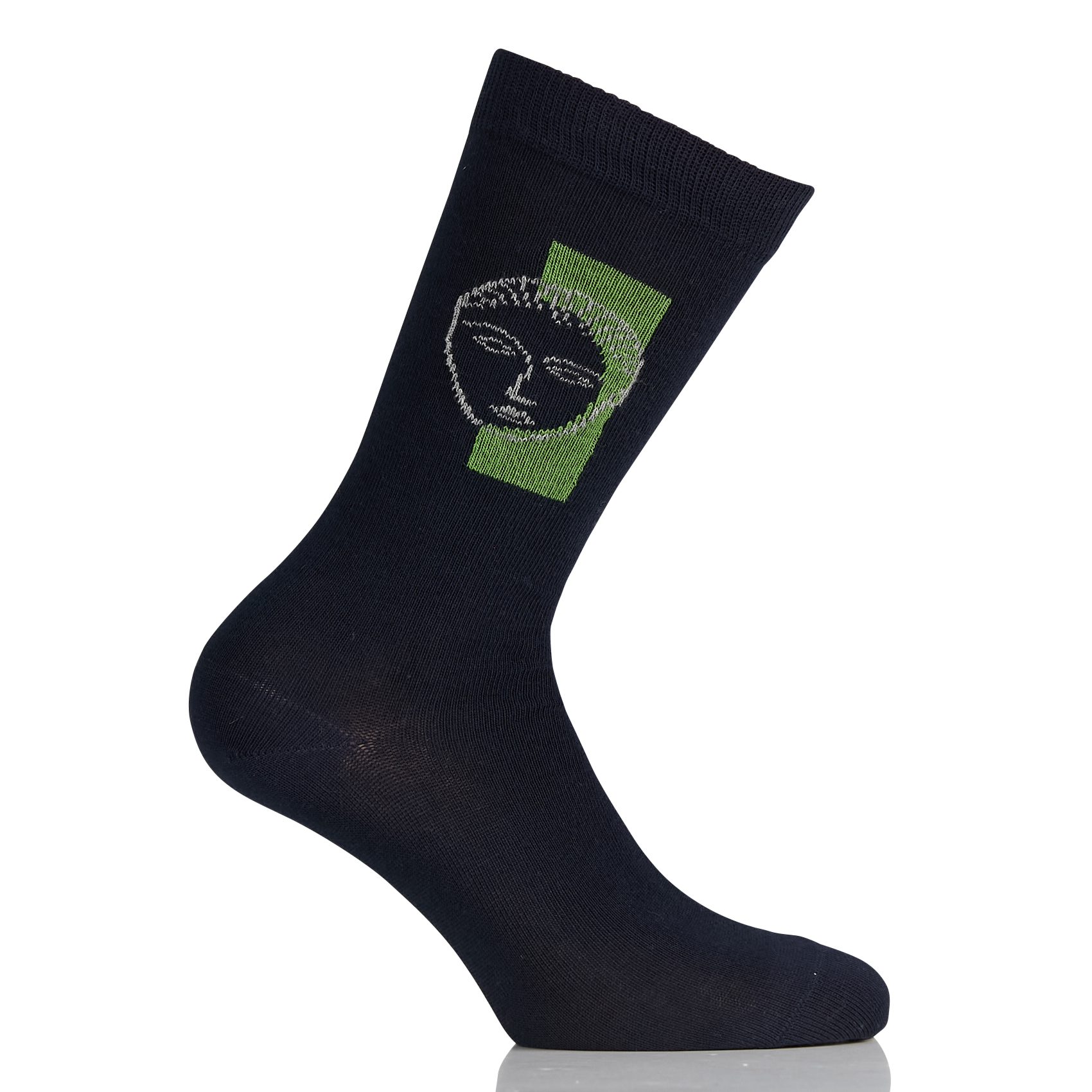 Baumwollsocken mit Logo NICE THINGS Blau