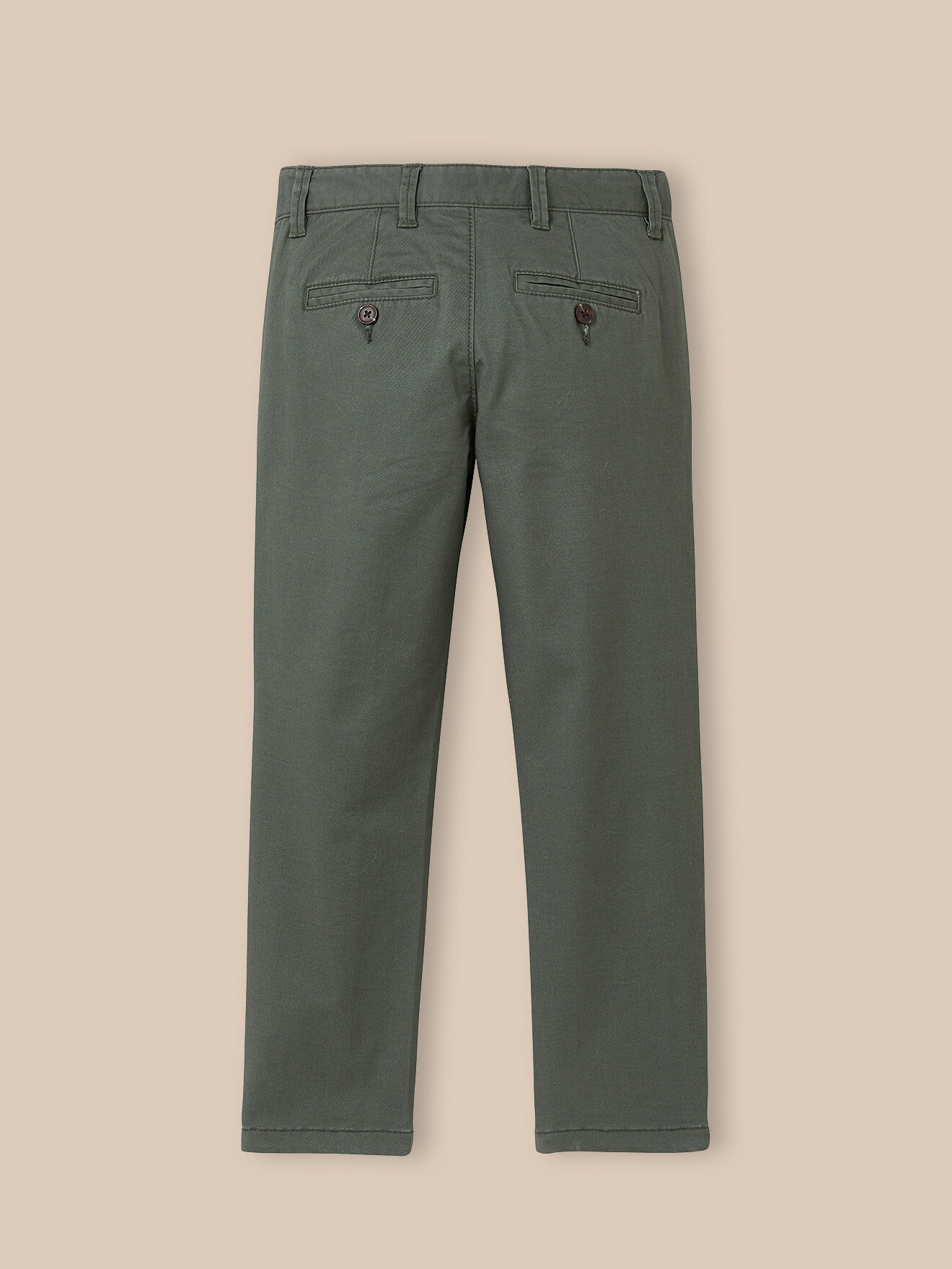 Chino trousers CYRILLUS Green