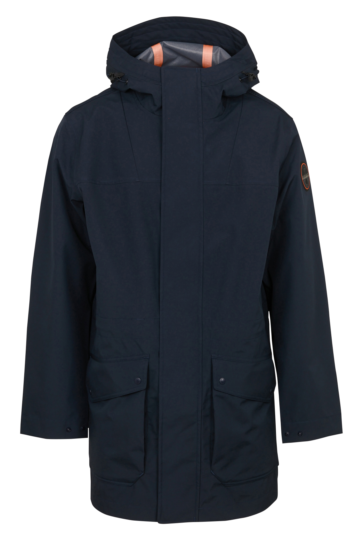 Veste droite à capuche  NAPAPIJRI Bleu