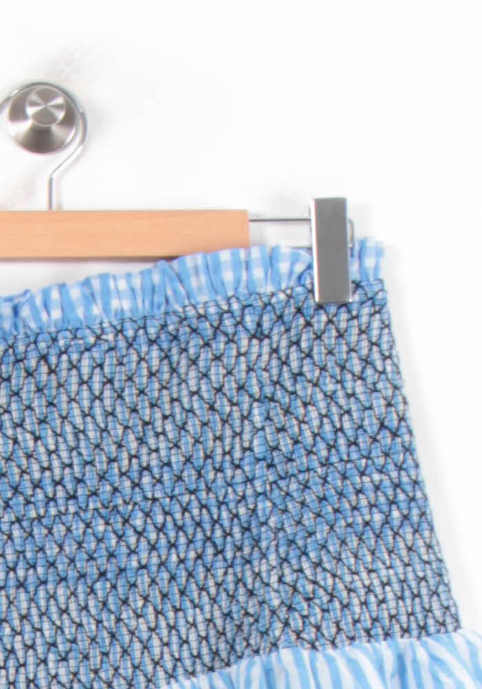 Short & midi skirt GANNI - Seconde Main Blue