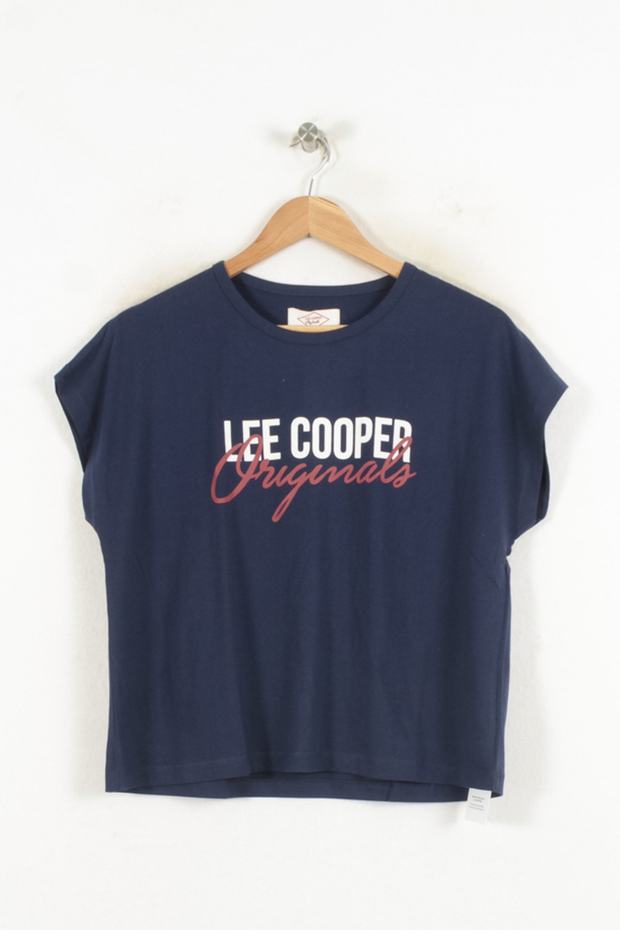 Tommy Badge T-shirt LEE - Seconde Main Blue