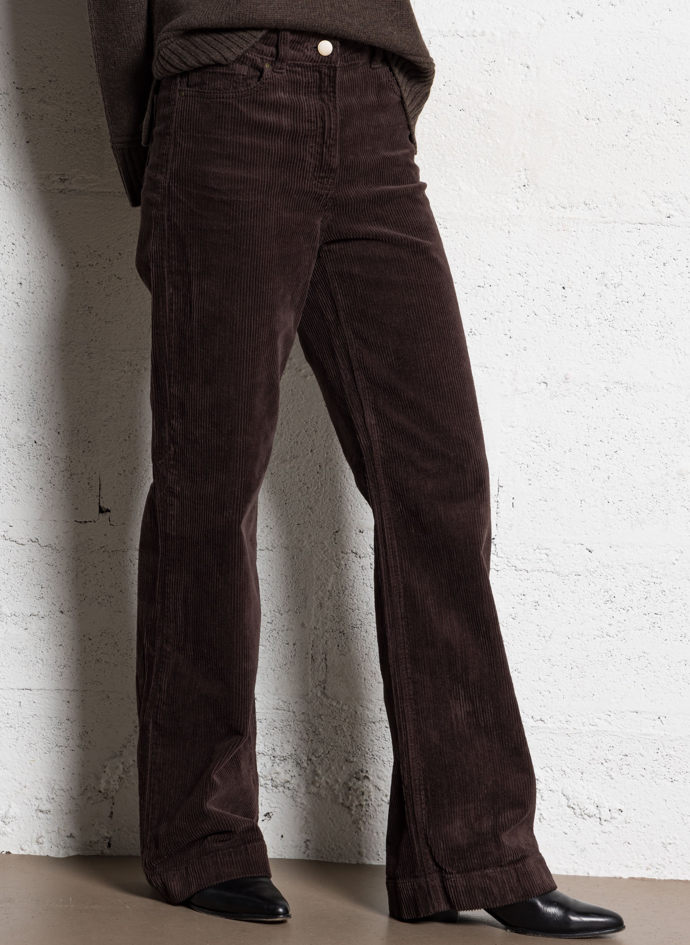 Corduroy carrot pants MAISON 123