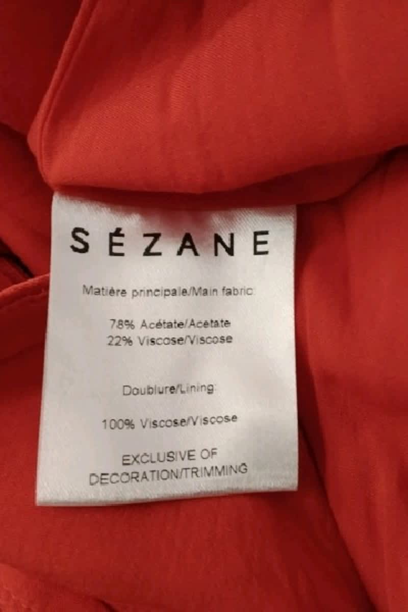 Dress SEZANE - Seconde main Red
