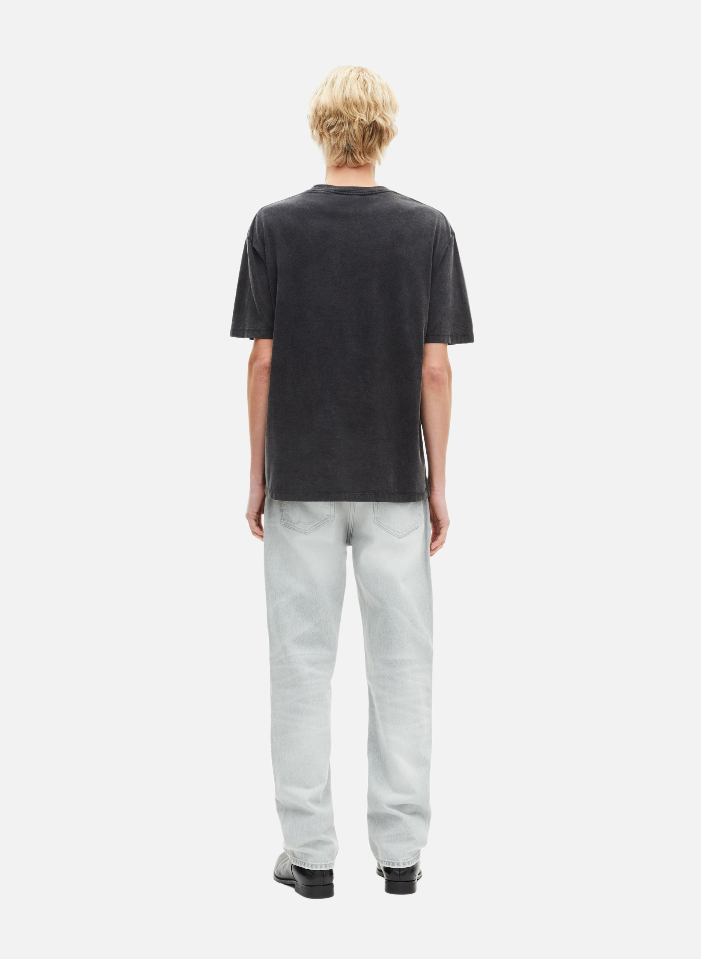 T-shirt with romance poems screen printing THE KOOPLES Black