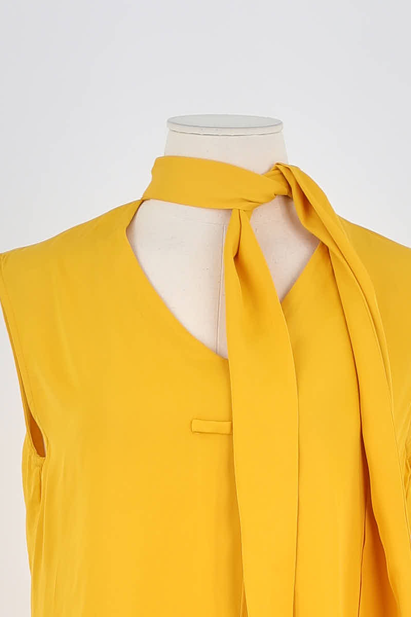 Azawood sleeveless top BELLEROSE - Seconde Main Yellow