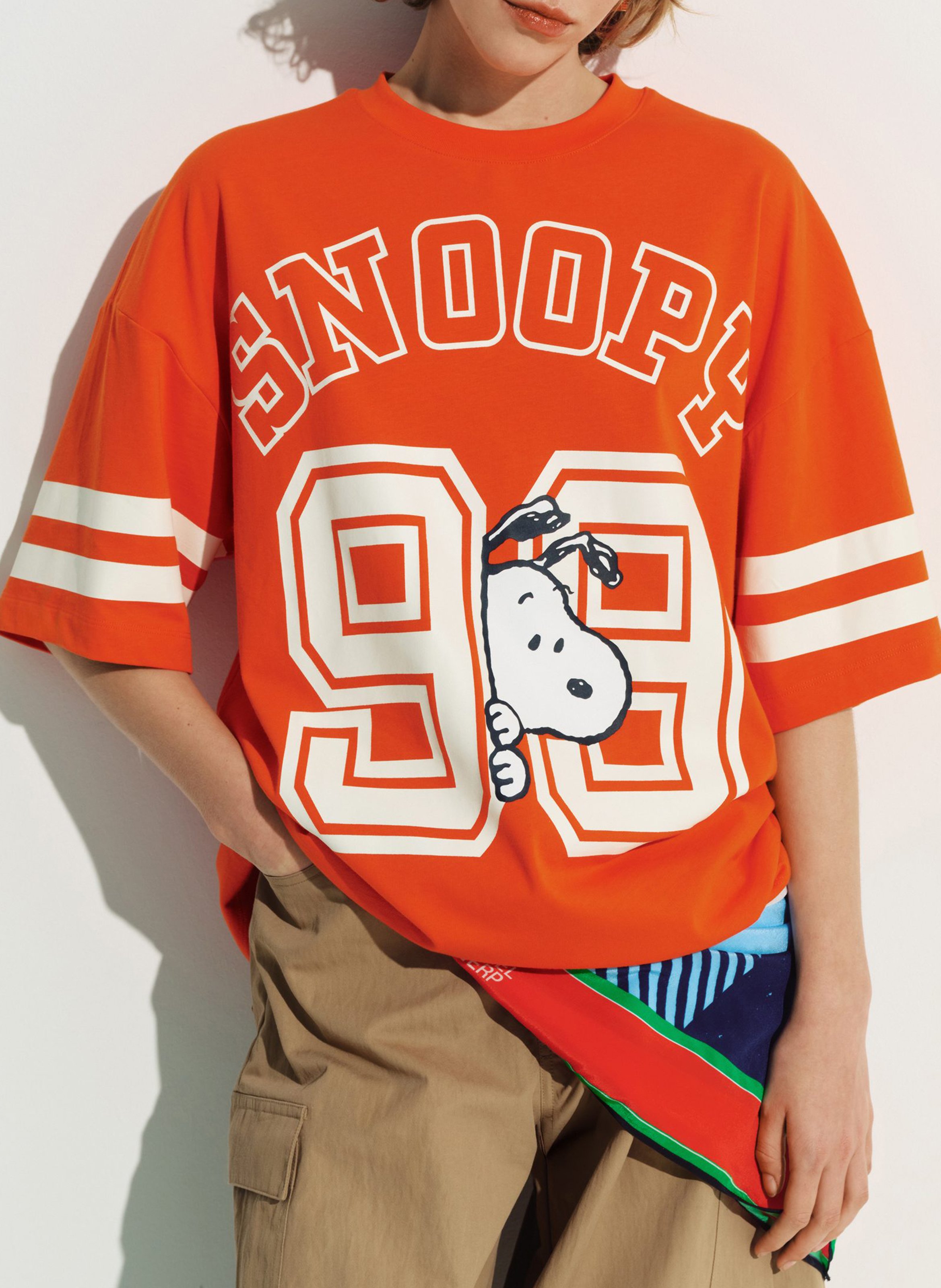 Camiliday round-neck sleeveless cotton top ESSENTIEL ANTWERP Orange