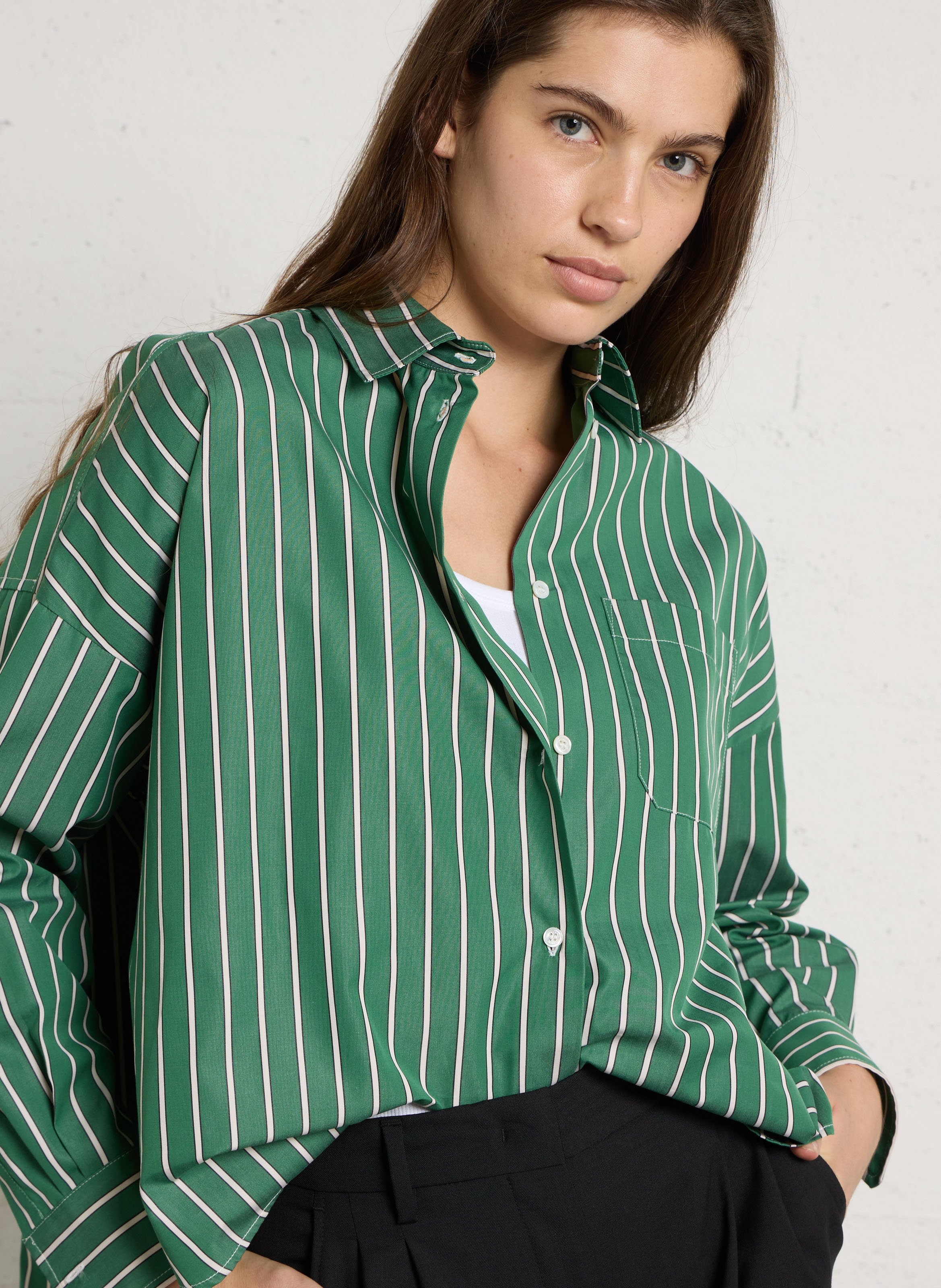 Loose shirt MAX MARA WEEK END Green