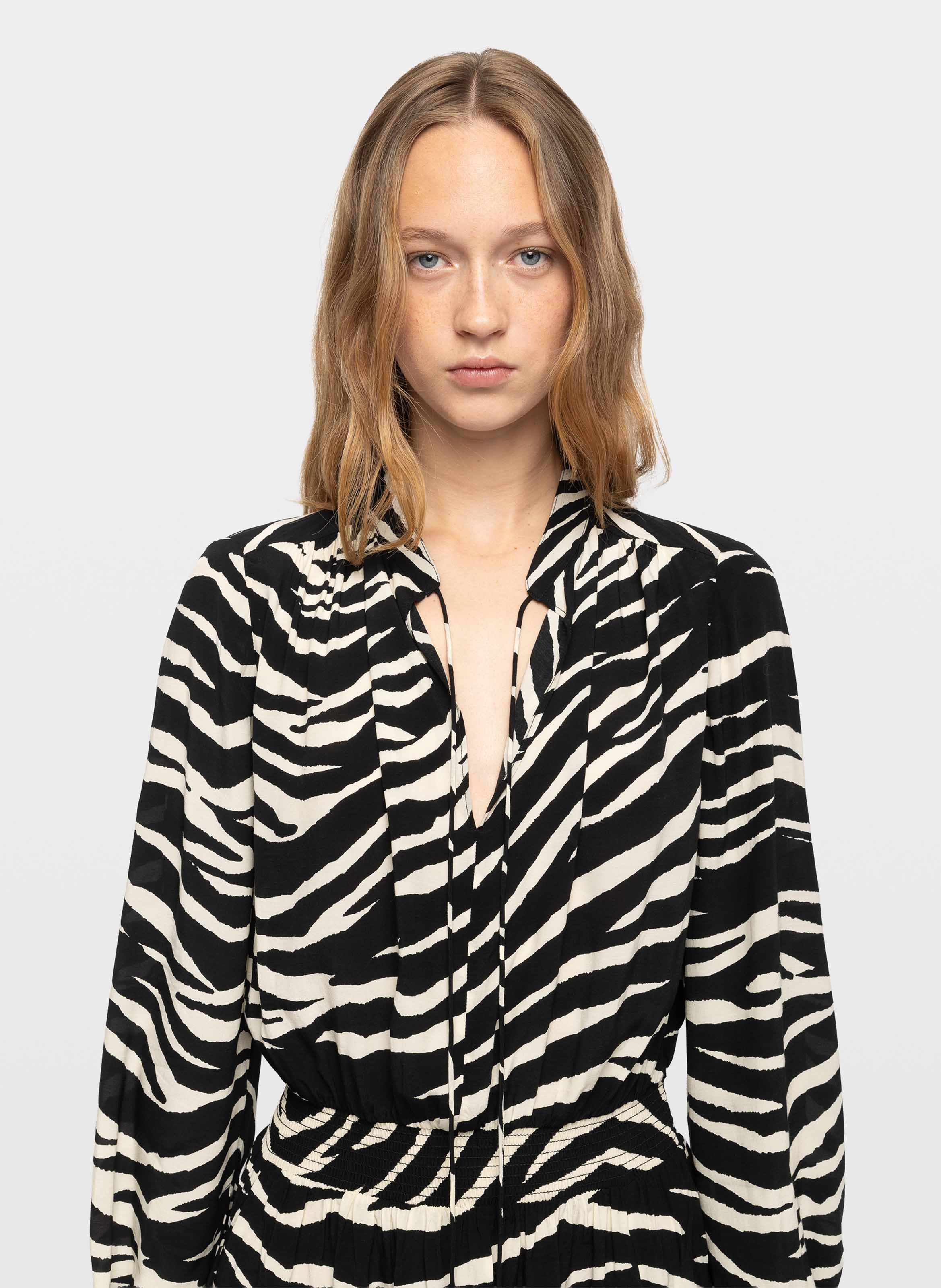 Robe courte cintrée ZADIG&VOLTAIRE Noir