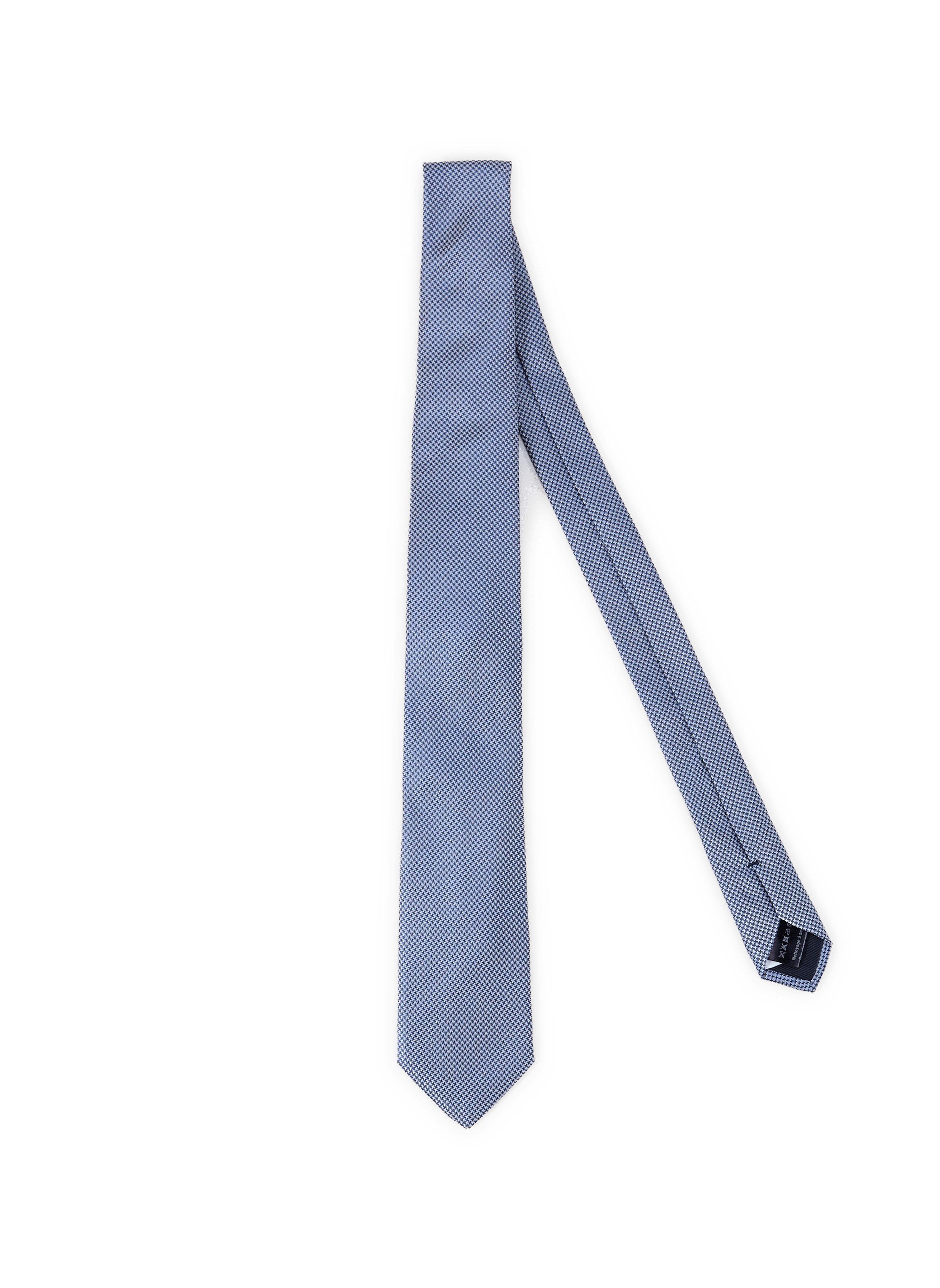 Silk printed tie AU PRINTEMPS PARIS Multicolored