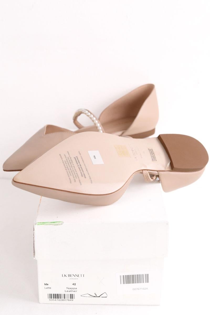 Ballet pumps LK BENNETT - Seconde Main Beige