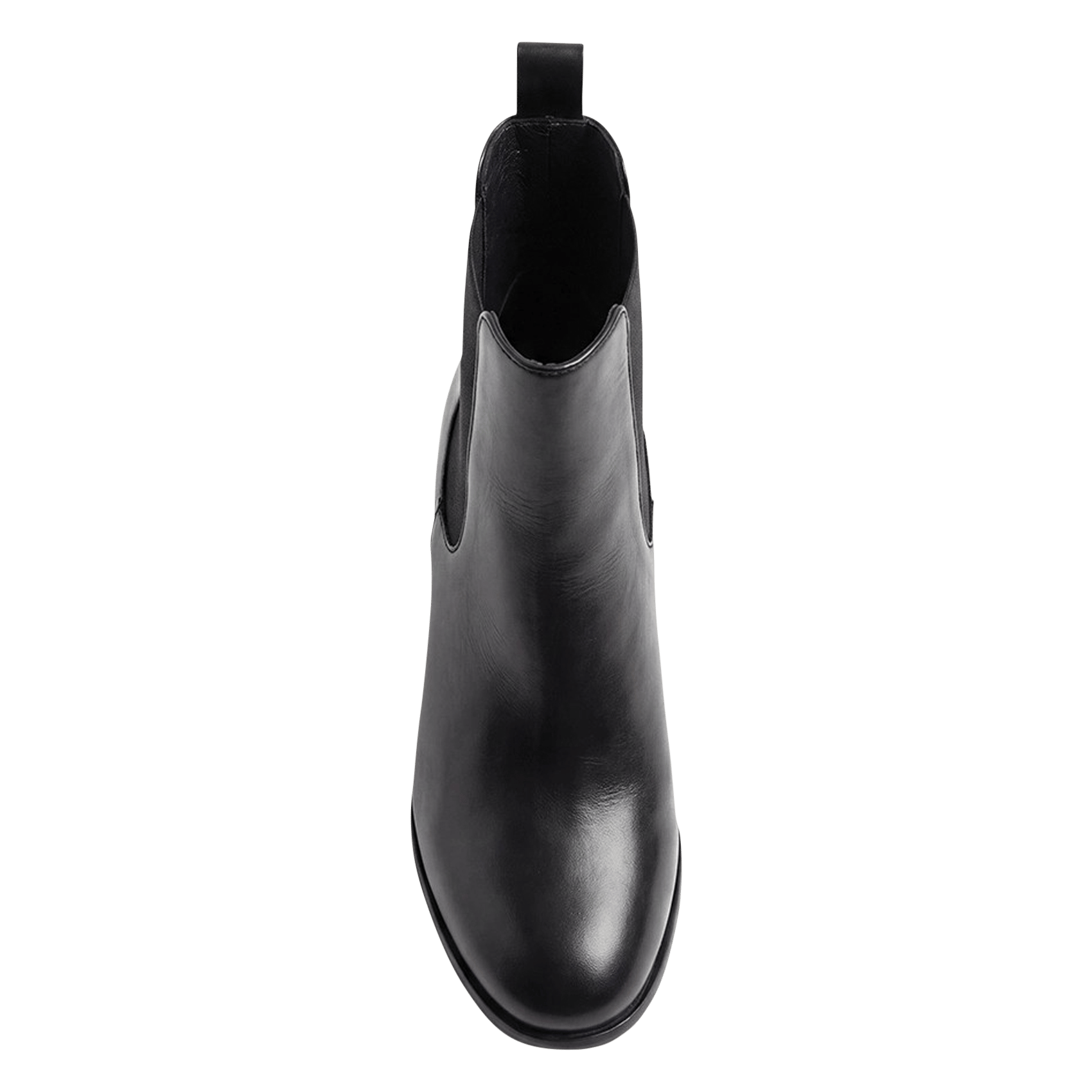 Bottines hautes en cuir JONAK Noir