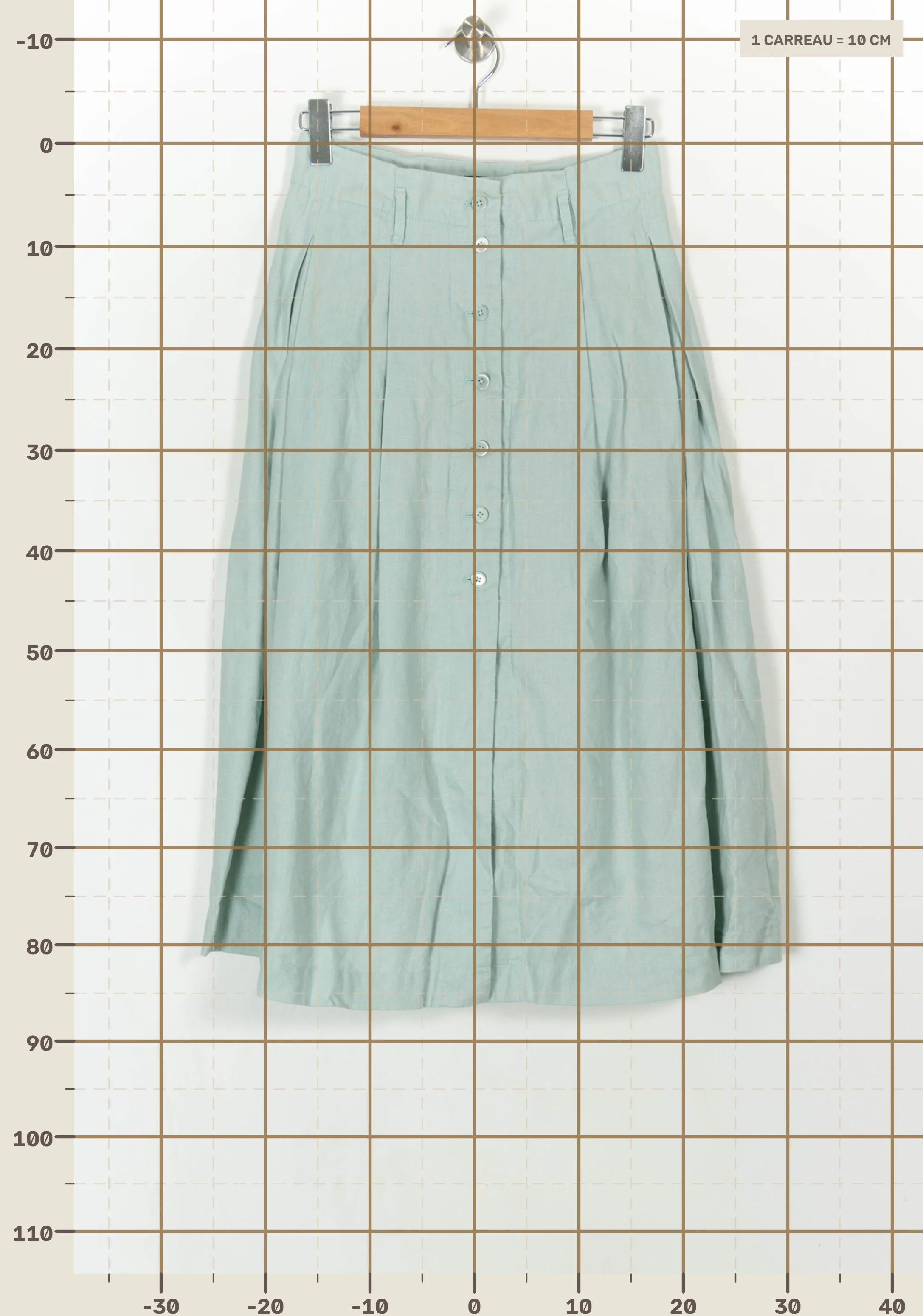 Long skirt COMPTOIR DES COTONNIERS - Seconde main Green
