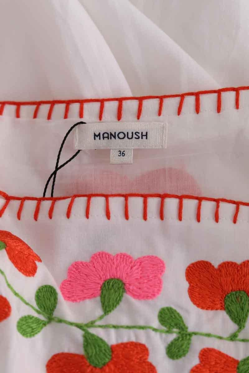Embroidered dress Manoush - Seconde Main White