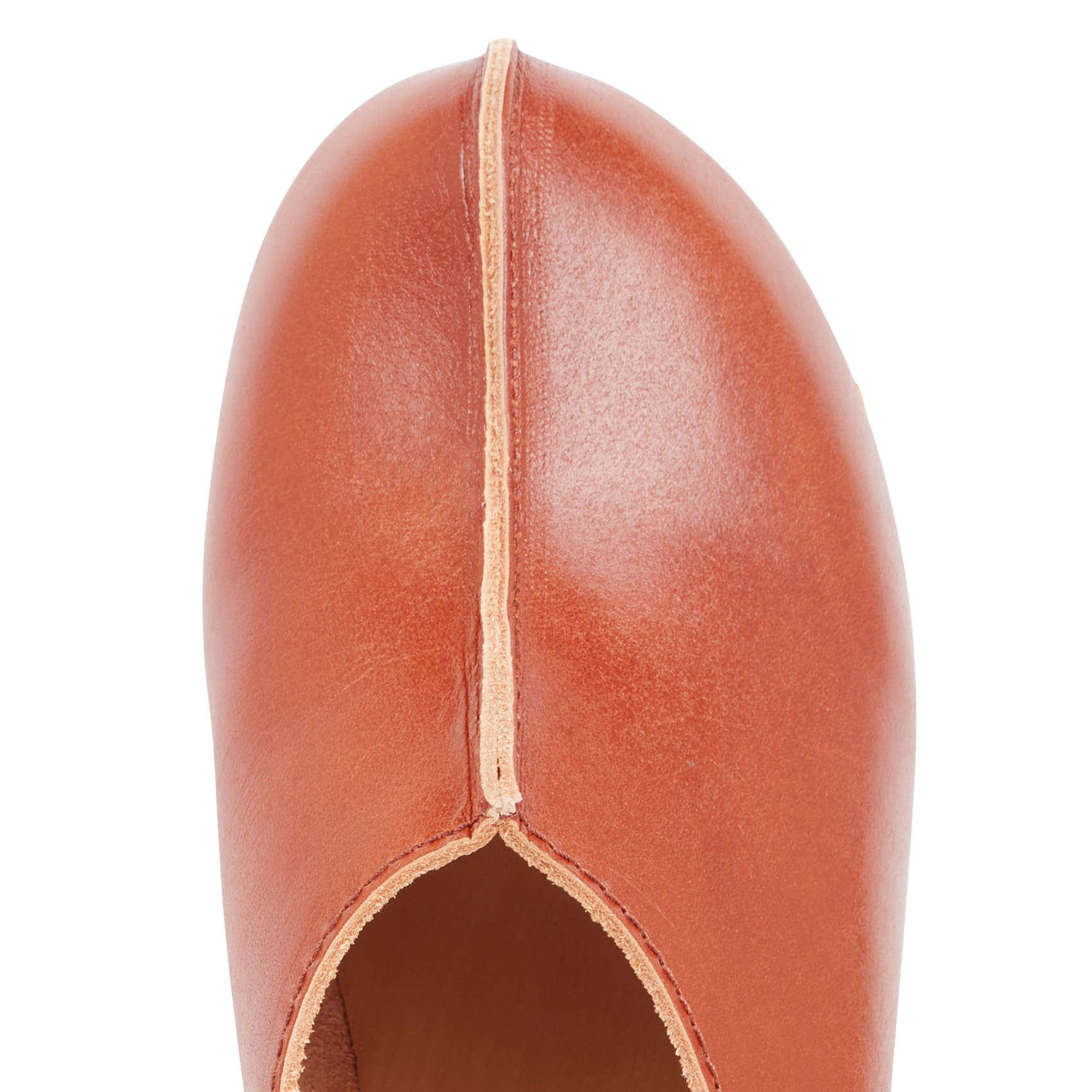 Sabots à talon en cuir SABOTS YOUYOU Marron