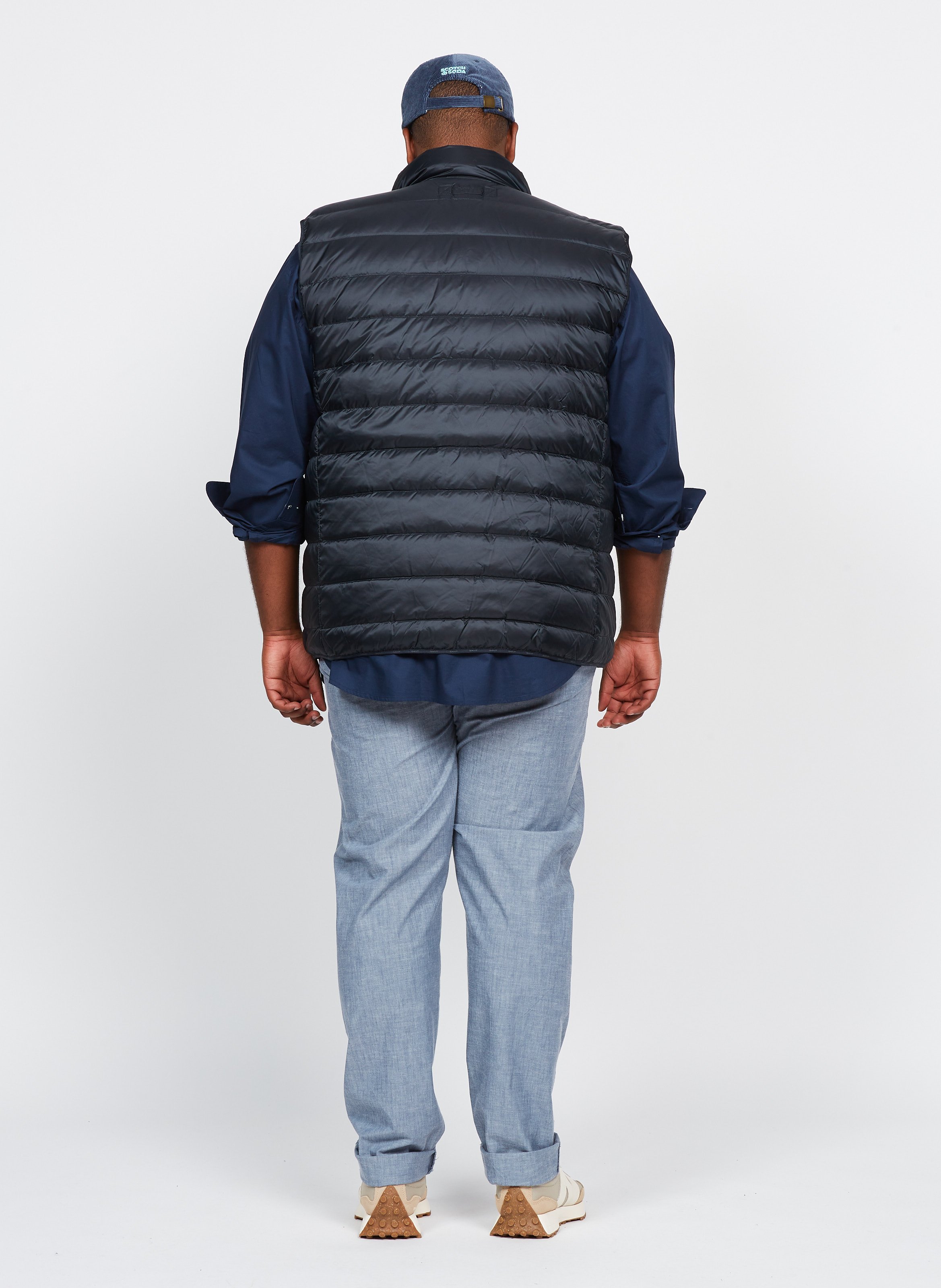 Regular-fit, Mouwloze Bodywarmer Noir Gant - Heren | Place des Tendances