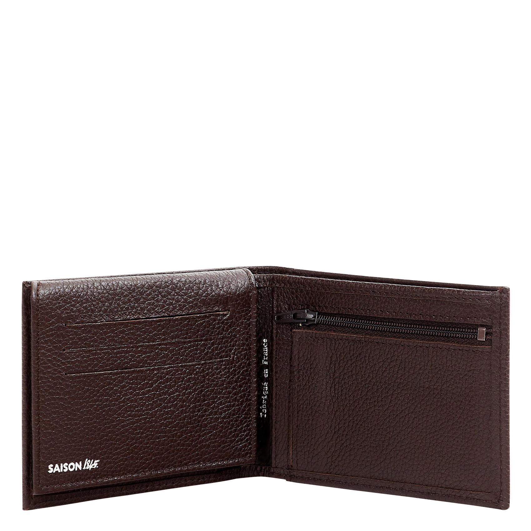 Leather wallet SAISON 1865 Brown