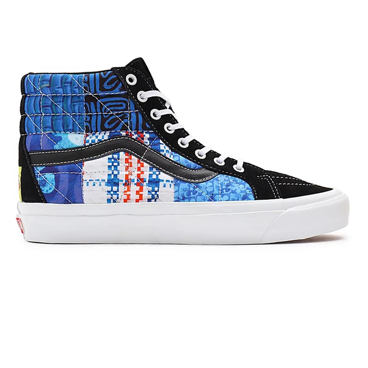 Vans sk8 sale hi femme bleu