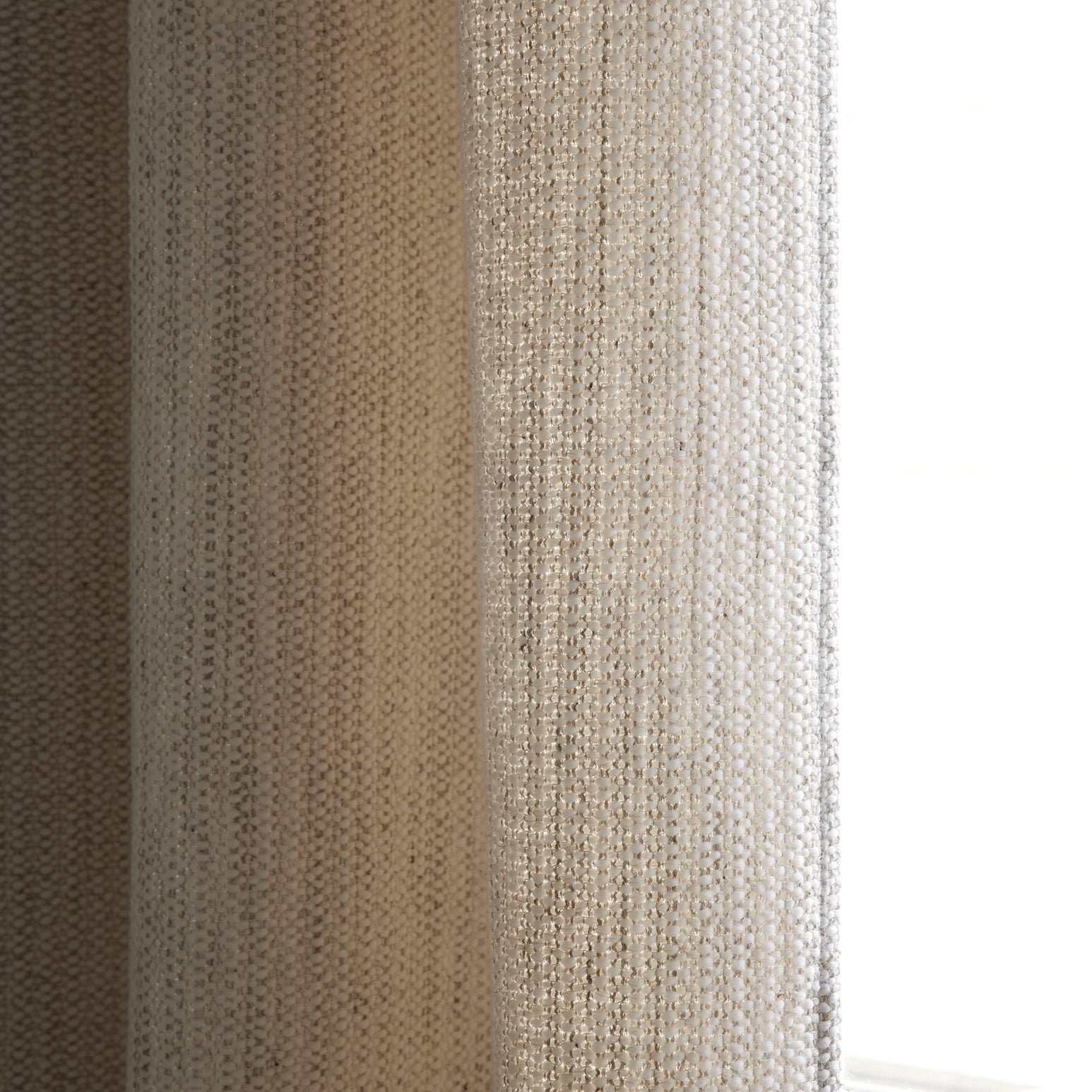 Curtain with gilt eyelets MADURA Beige