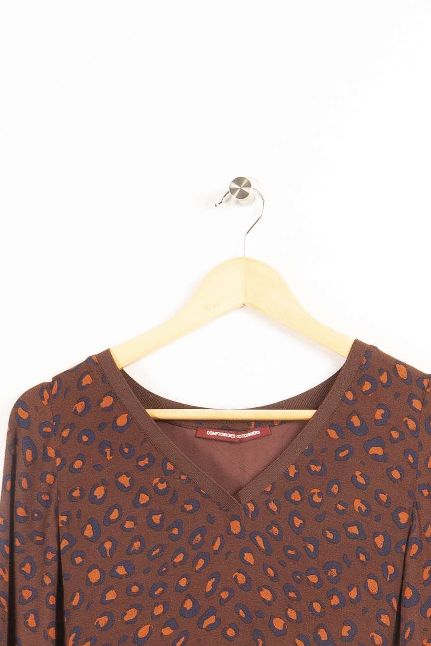 Long dress COMPTOIR DES COTONNIERS - Seconde main Brown