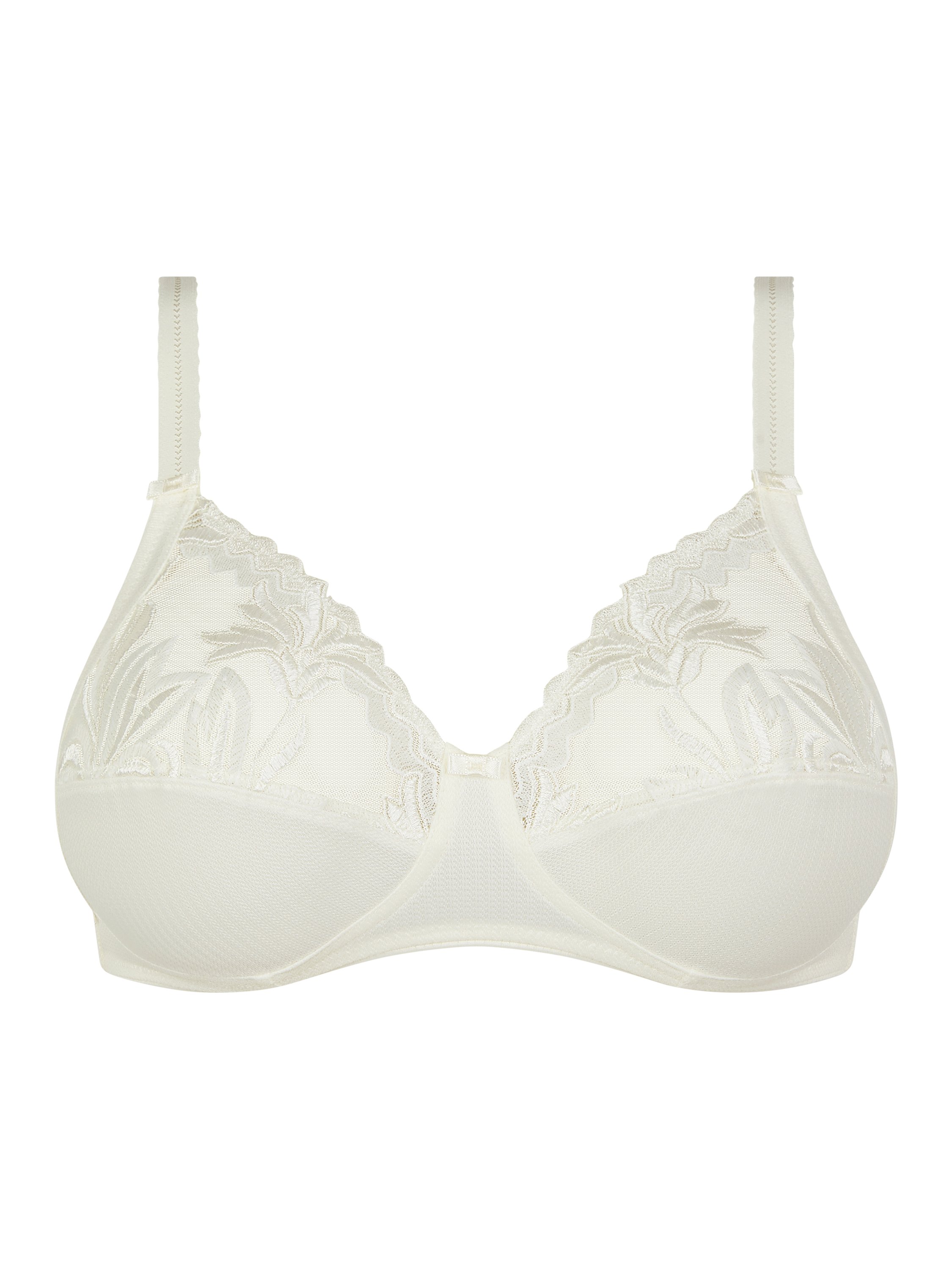 Non-wired support bra CHANTELLE White