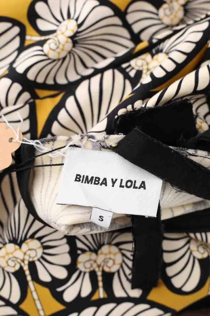 Cotton dress BIMBA Y LOLA - Seconde main Yellow