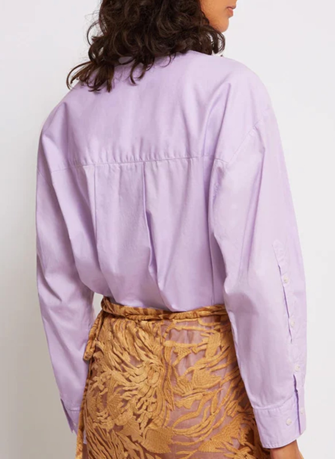 Chemise oversize en coton ROSEANNA Violet