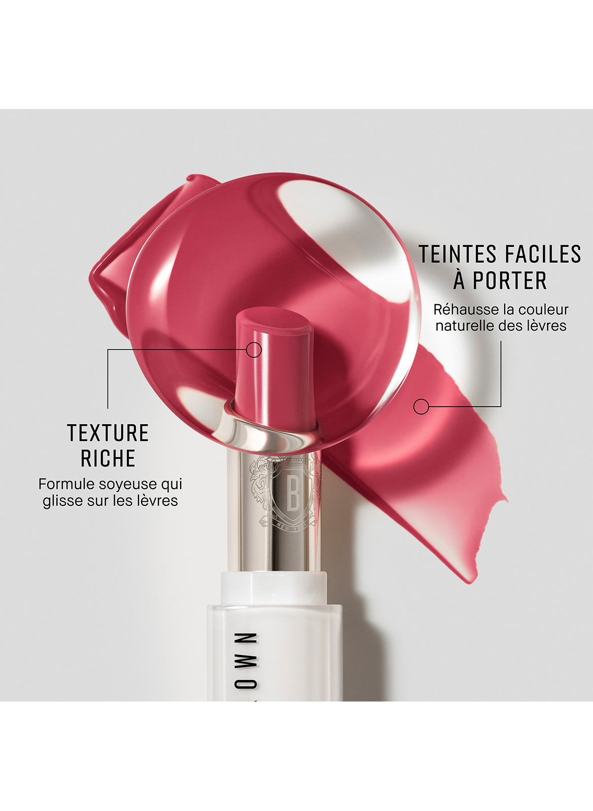 Extra Kleur Glans - Lippenstift met intense glans BOBBI BROWN Nude blush