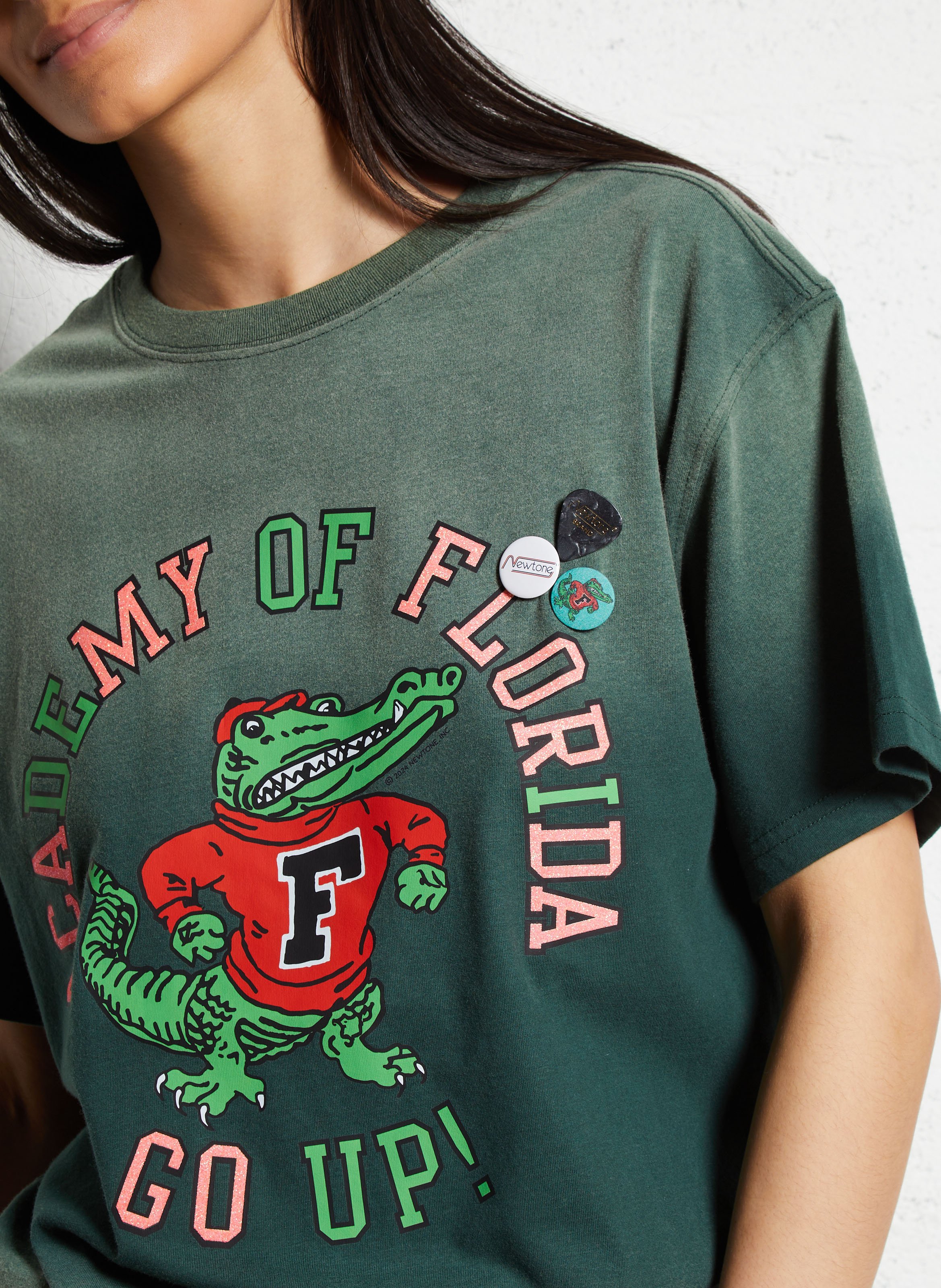 Camiliday round-neck sleeveless cotton top NEWTONE Green