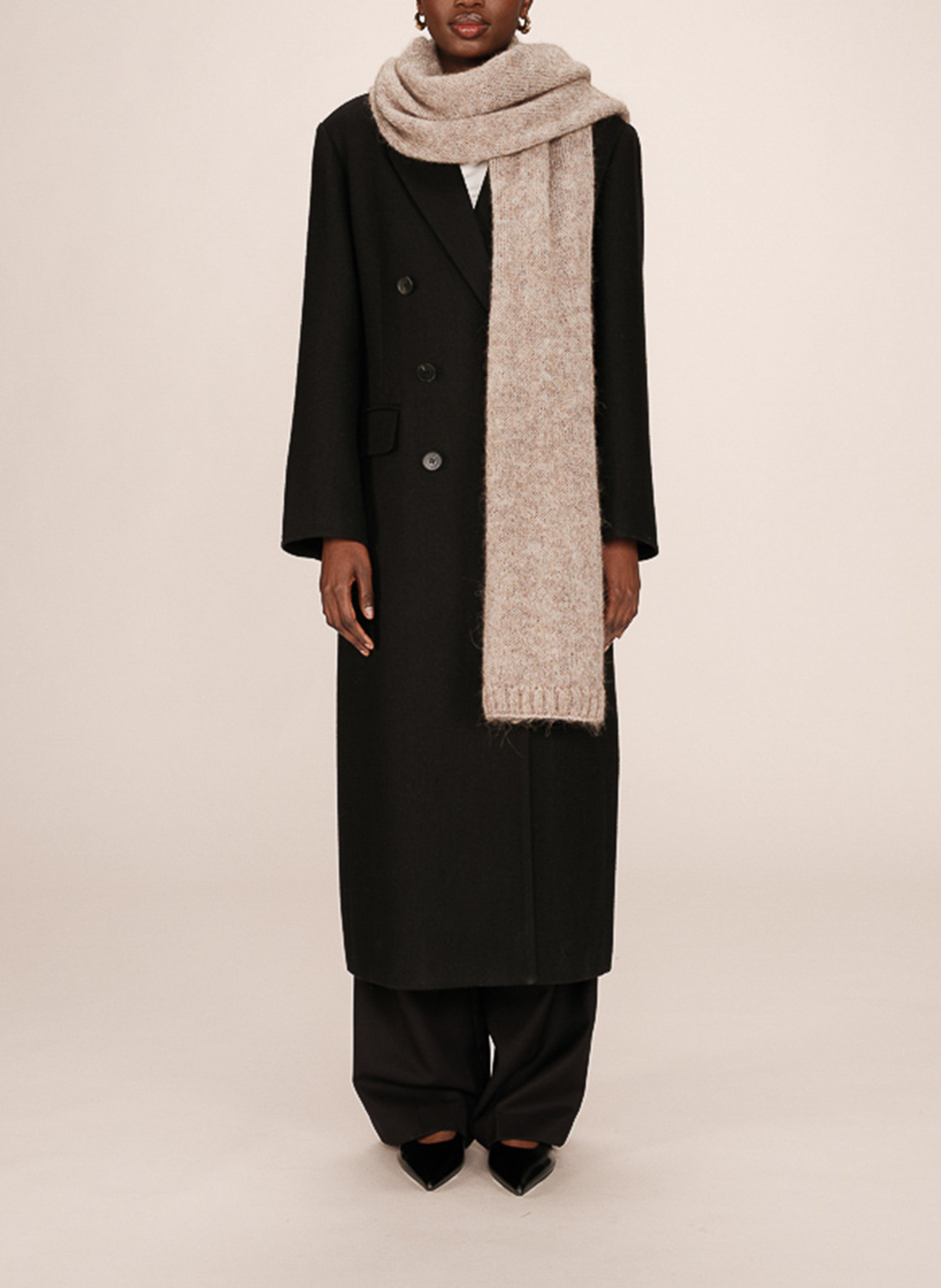 Schal aus Wolle und Seide GRACE ET MILA