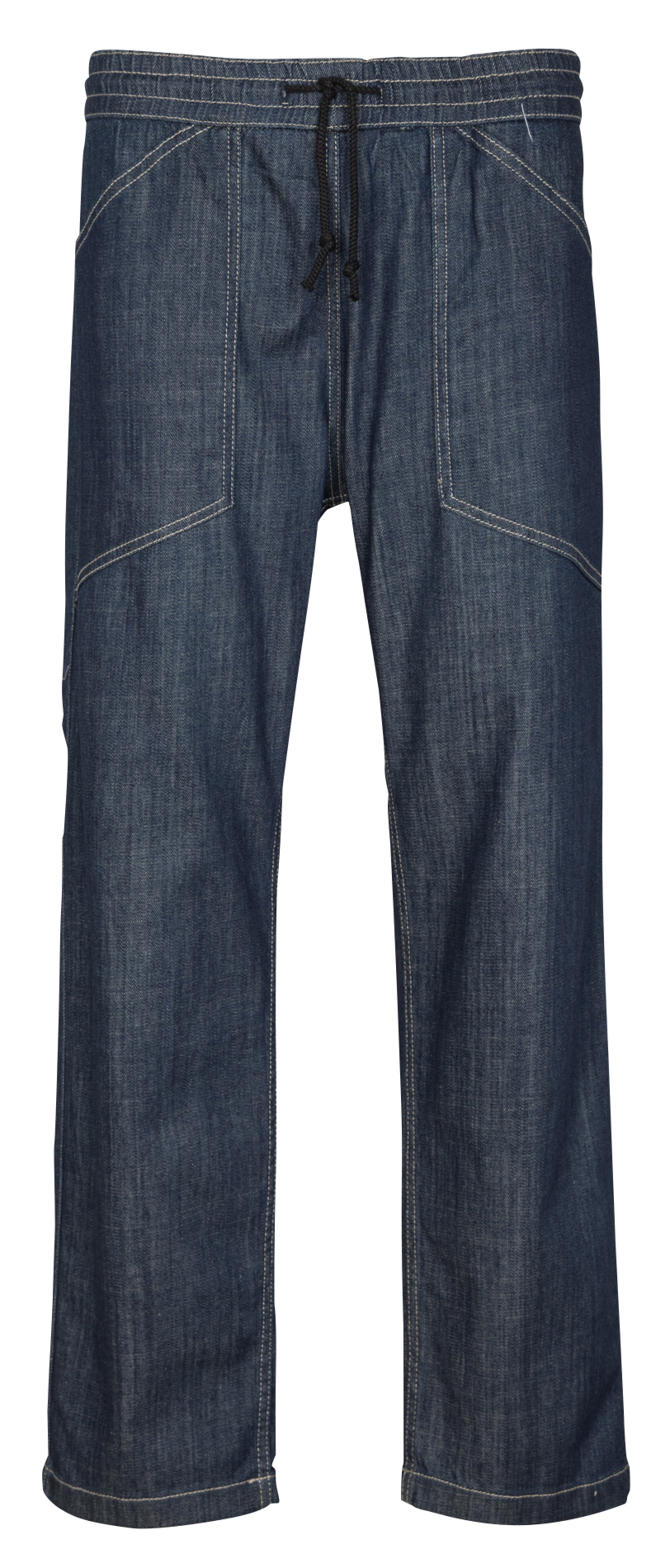 Cotton-blend straight jeans LE TEMPS DES CERISES Blue