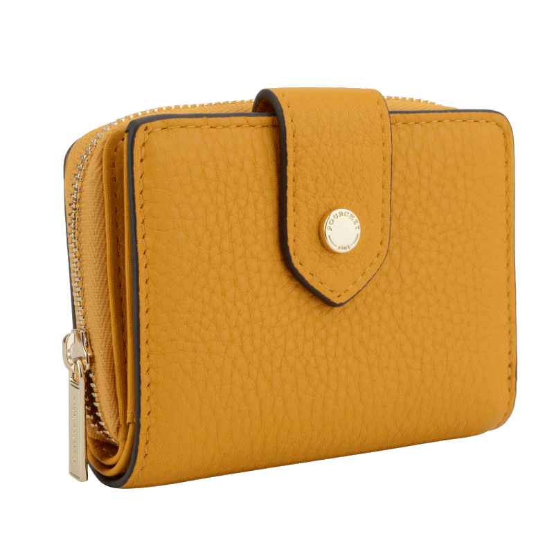 Porte-monnaie - cuir de veau POURCHET Rouge