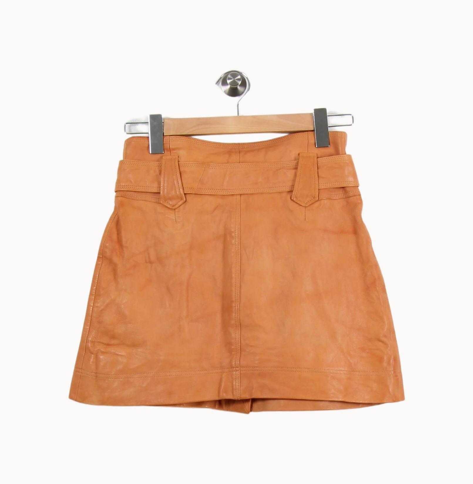 Short & midi skirt SEZANE - Seconde main Orange