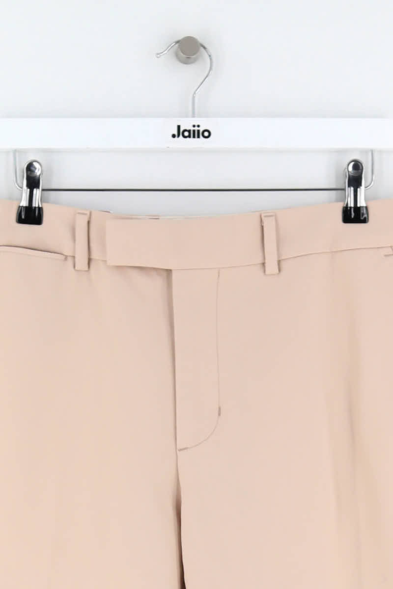 Carrot trousers TOMMY HILFIGER - SECONDE MAIN Beige