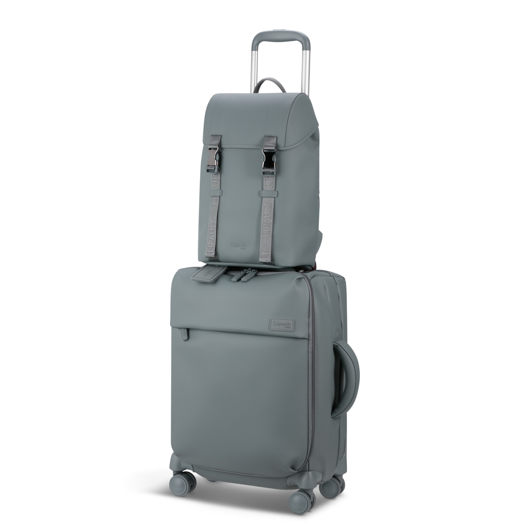 Lost in Berlin mini Exile backpack size S LIPAULT Grey