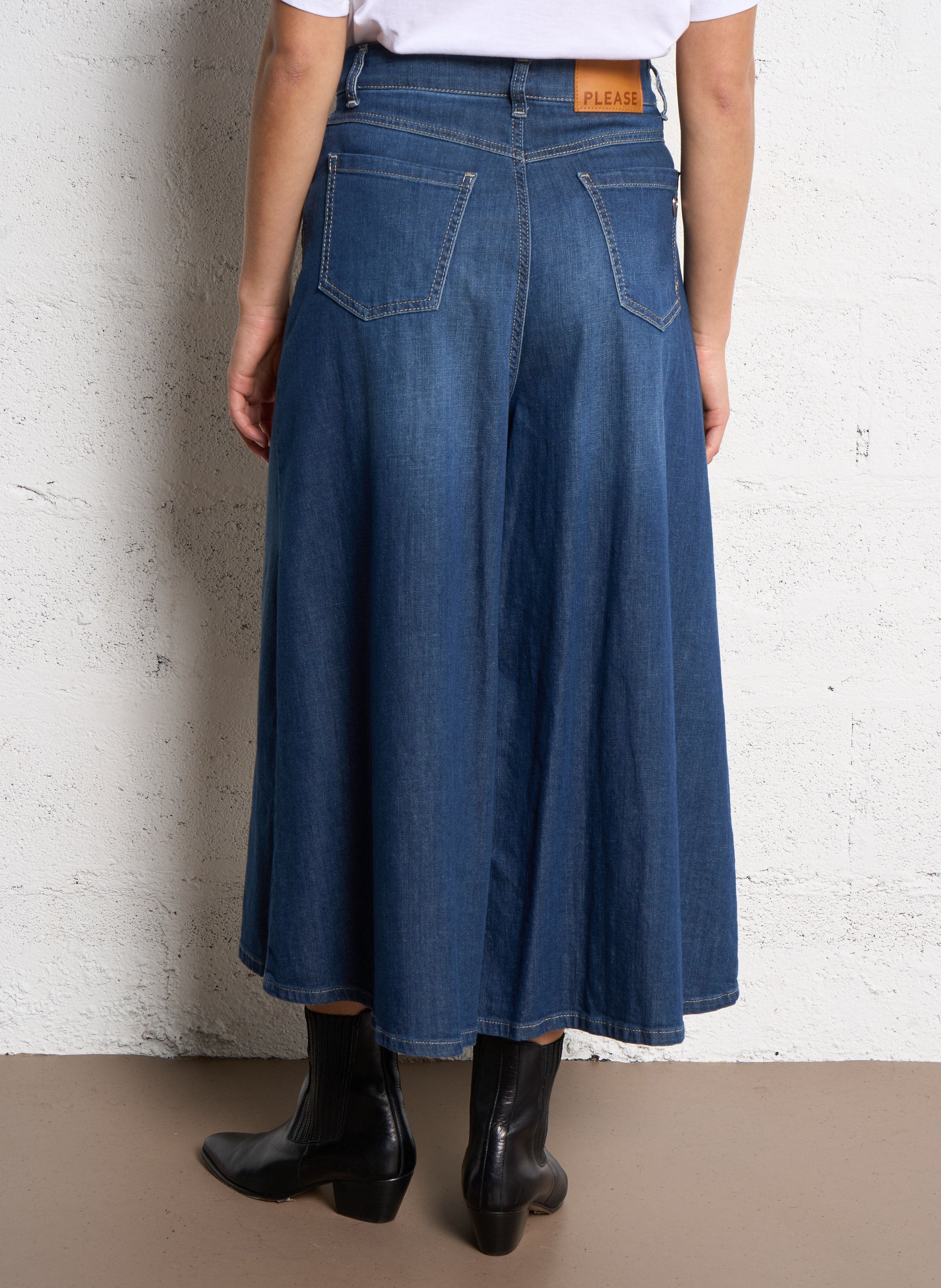 Jean large PLEASE Bleu