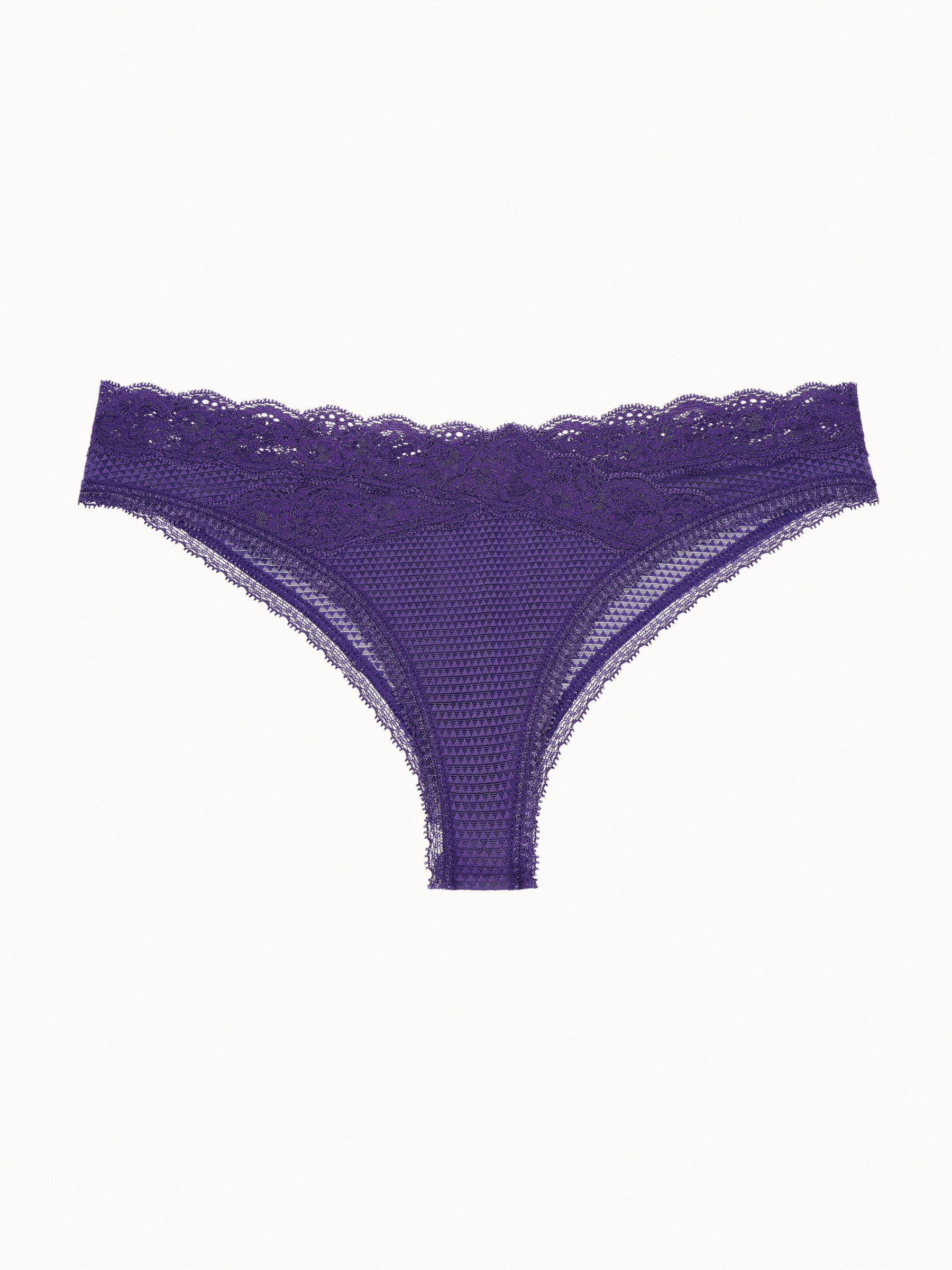 Dark Fold tanga PASSIONATA Purple