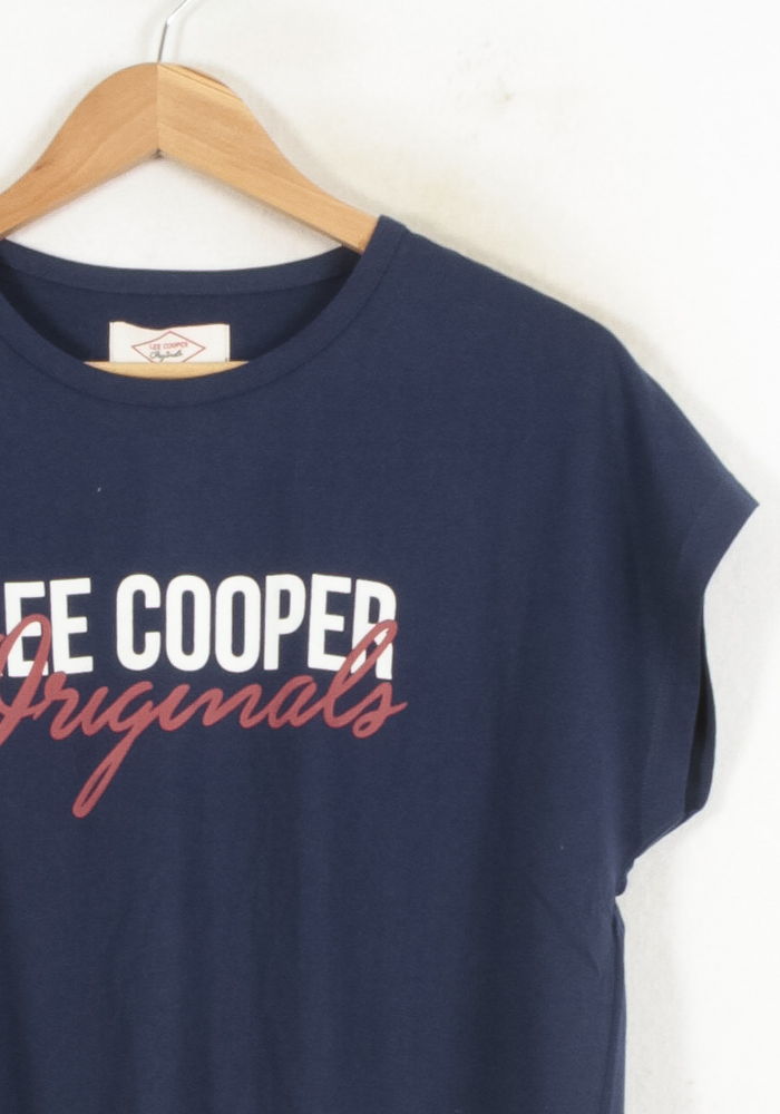 Tommy Badge T-shirt LEE - Seconde Main Blue